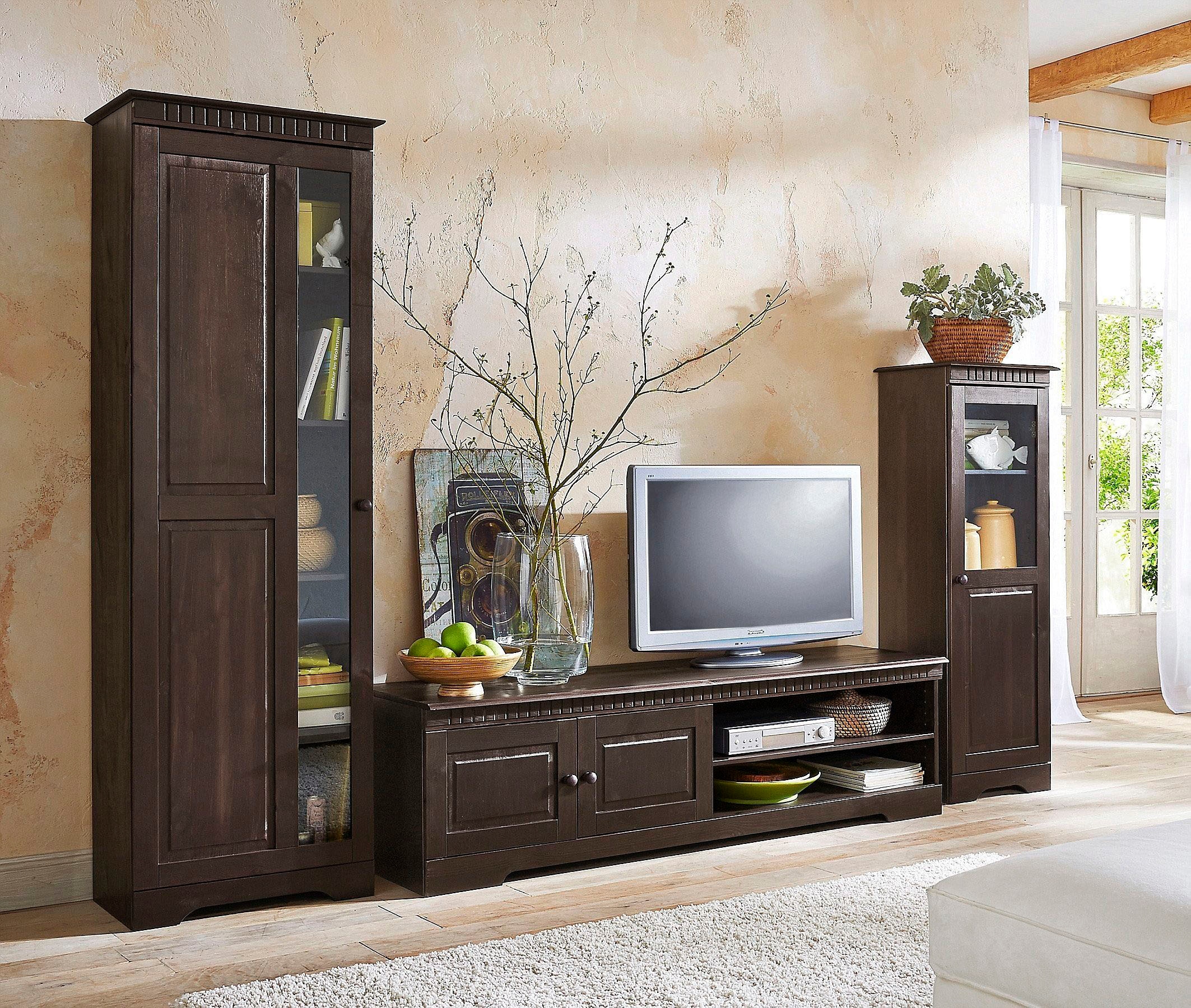 GOODproduct Lowboard »Cubrix« Kommode aus schönem massivem Kiefernholz, Breite 162 cm