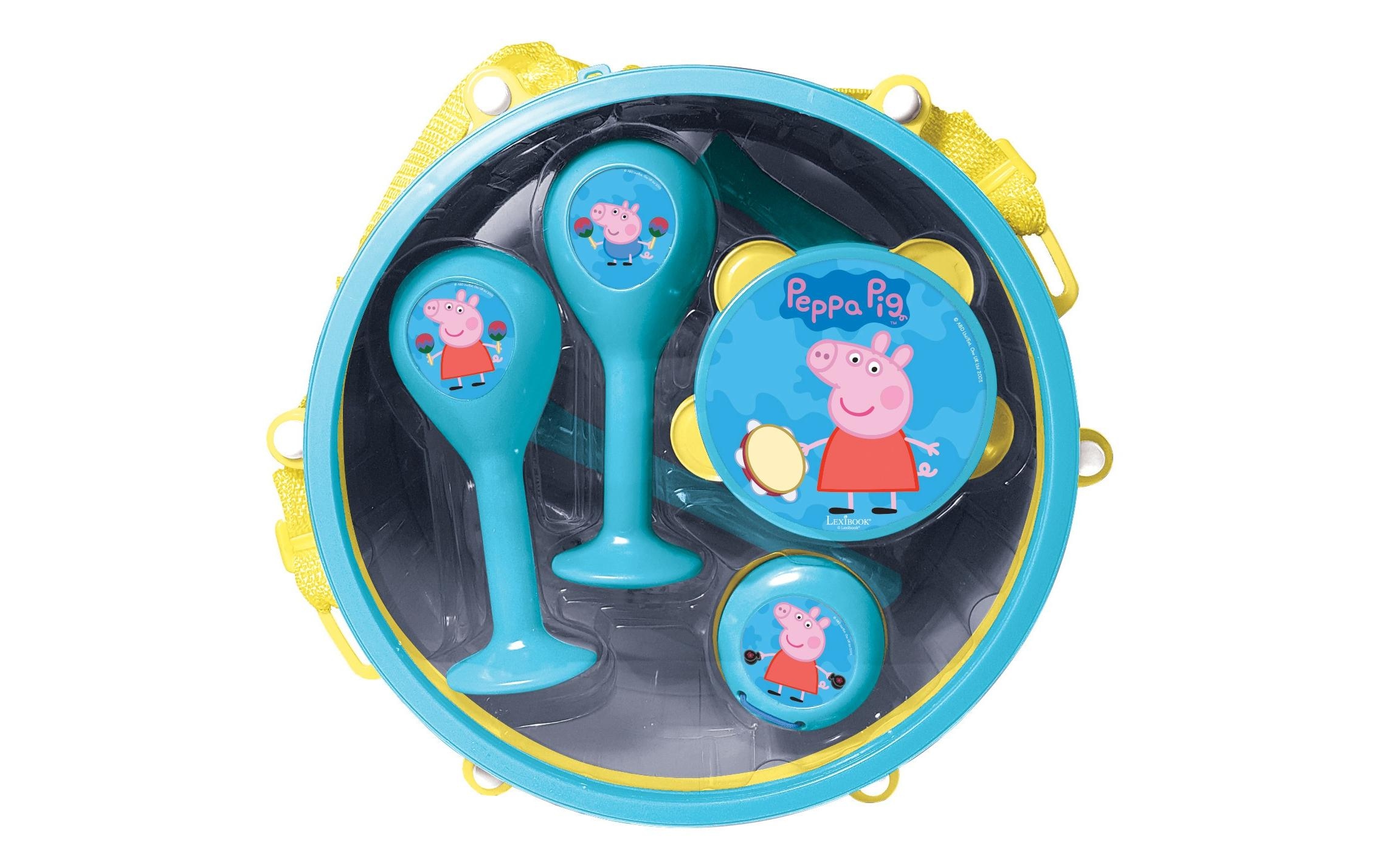 Lexibook® Spielzeug-Musikinstrument »Peppa Wutz 7-teiliges Musikset«