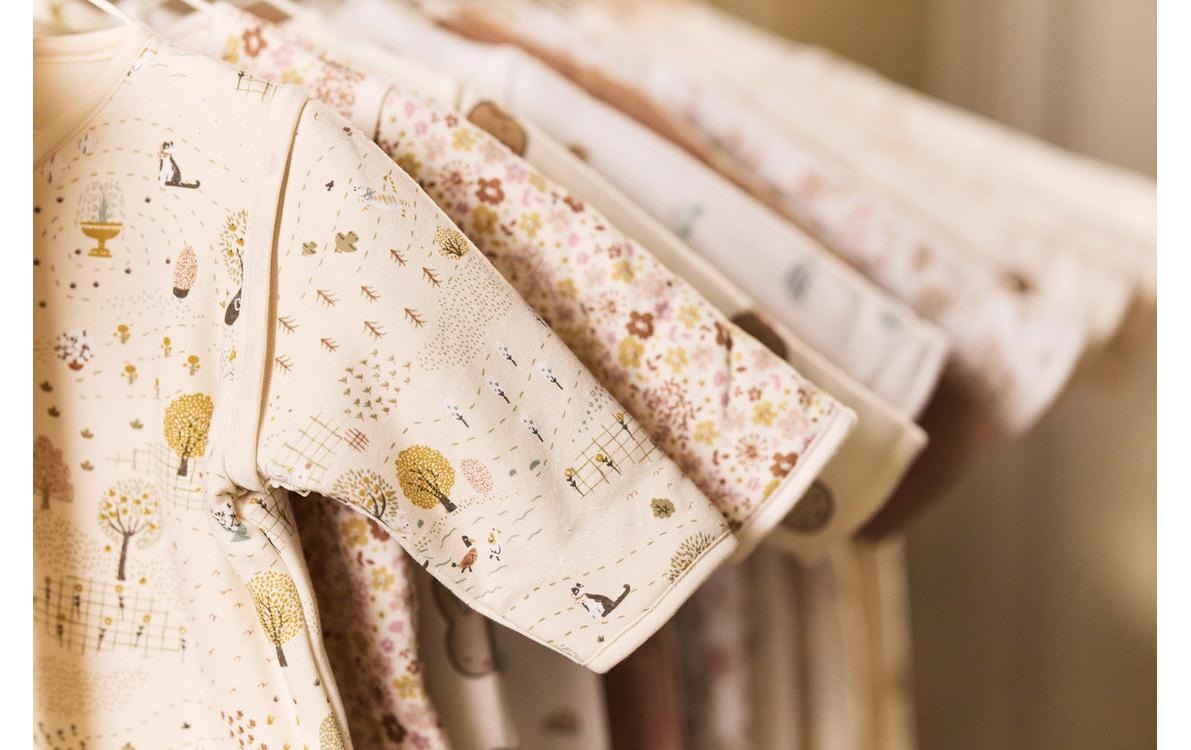 Jollein Babyschlafsack »Tiny Park 90 cm« Gefütterter Schlafsack mit abnehmbaren Ärmeln