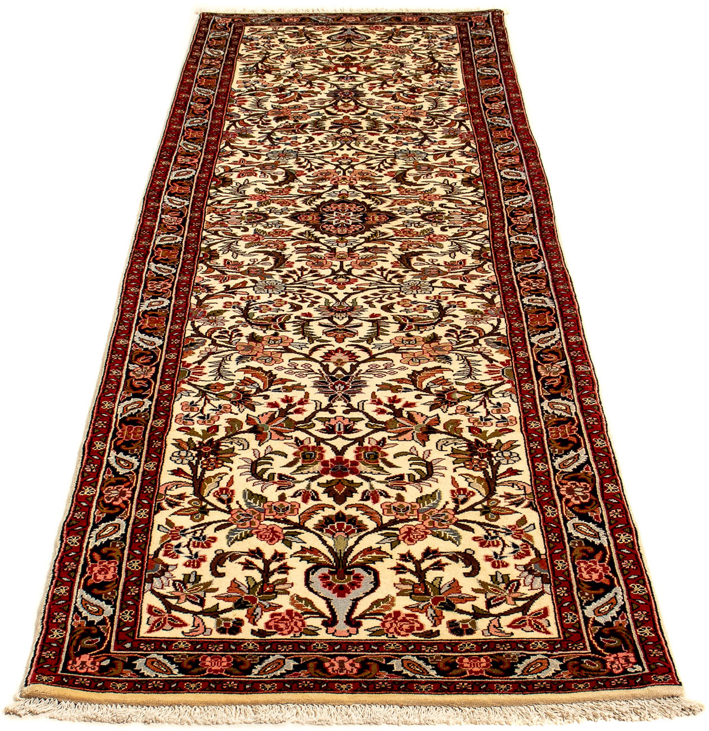 Image of morgenland Orientteppich »Perser - Bidjar - 290 x 78 cm - beige«, rechteckig, 15 mm Höhe, Wohnzimmer, Handgeknüpft, Einzelstück mit Zertifikat bei Ackermann Versand Schweiz