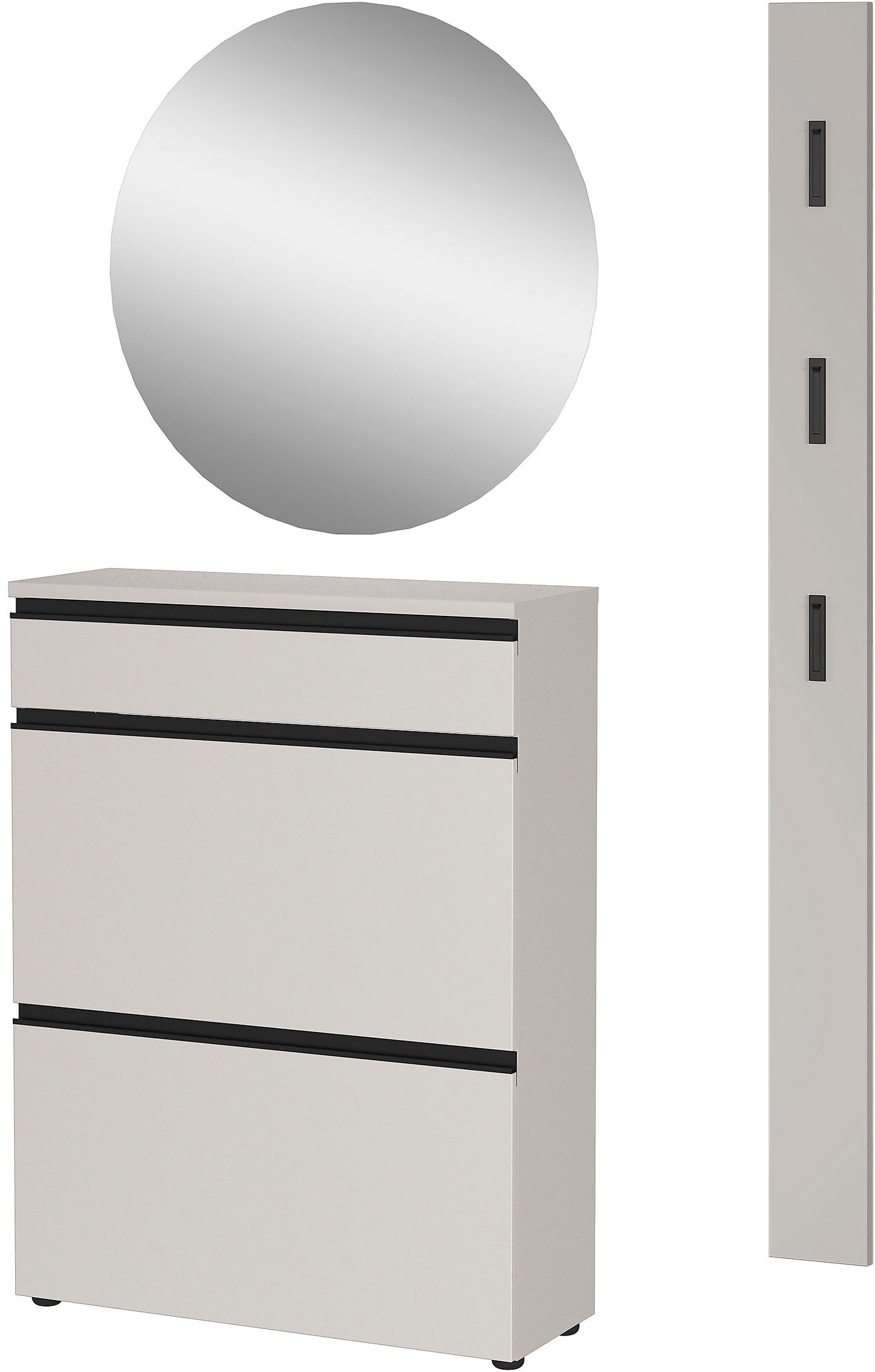 Image of GERMANIA Garderoben-Set "GW-Baldone" 3 Stk. tlg.