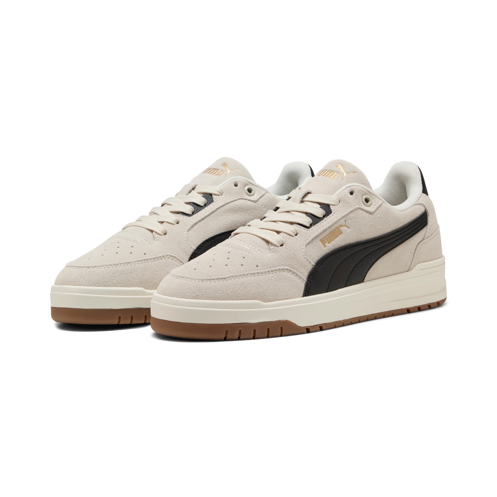 Image of PUMA Sneaker "SHUFFLE DOWNTOWN SD" Obermaterial aus Leder, leicht profilierte Gummilaufsohle