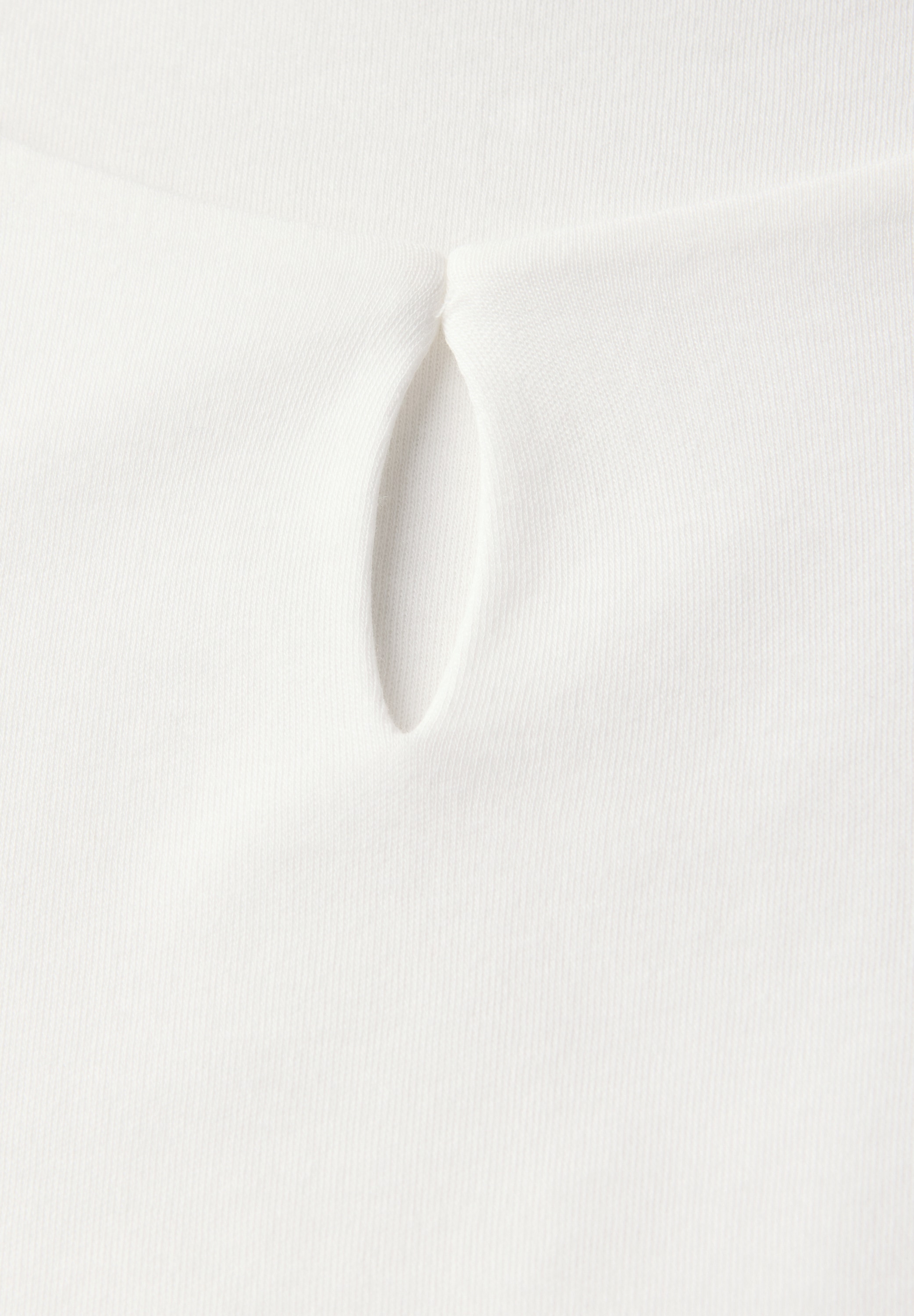 STREET ONE Shirttop »Style ADA«, Rundhals mit Cut-Out-Detail