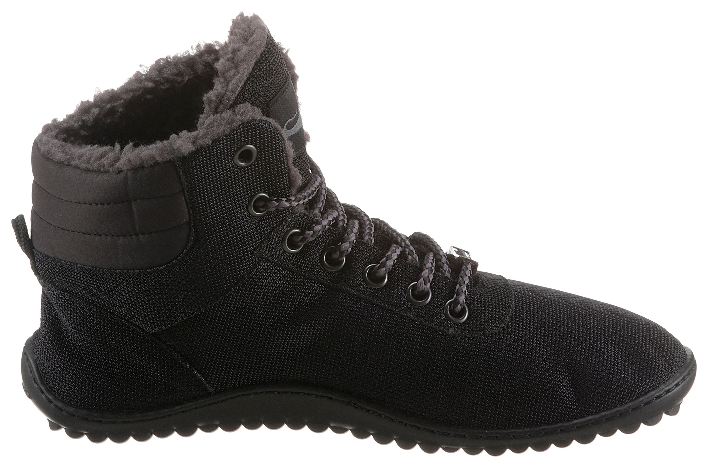 Leguano Barfussschuh »KOSMO«, Bequemschuh, Schnürboots mit einzigartiger Halbkugel-Laufsohle