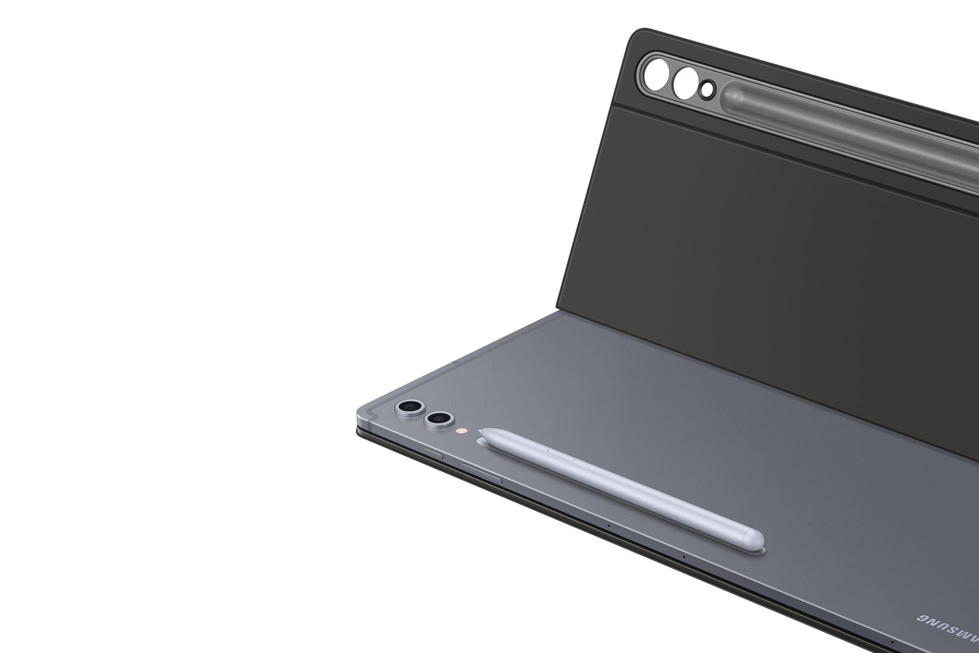 Samsung Tablet-Hülle »Book Cover Keyboard Slim für Galaxy Tab S10 Ultra | S9 Ultra«, Tastatur Cover, Schutzhülle, Tablethülle, Case, Schutzcase, stossfest