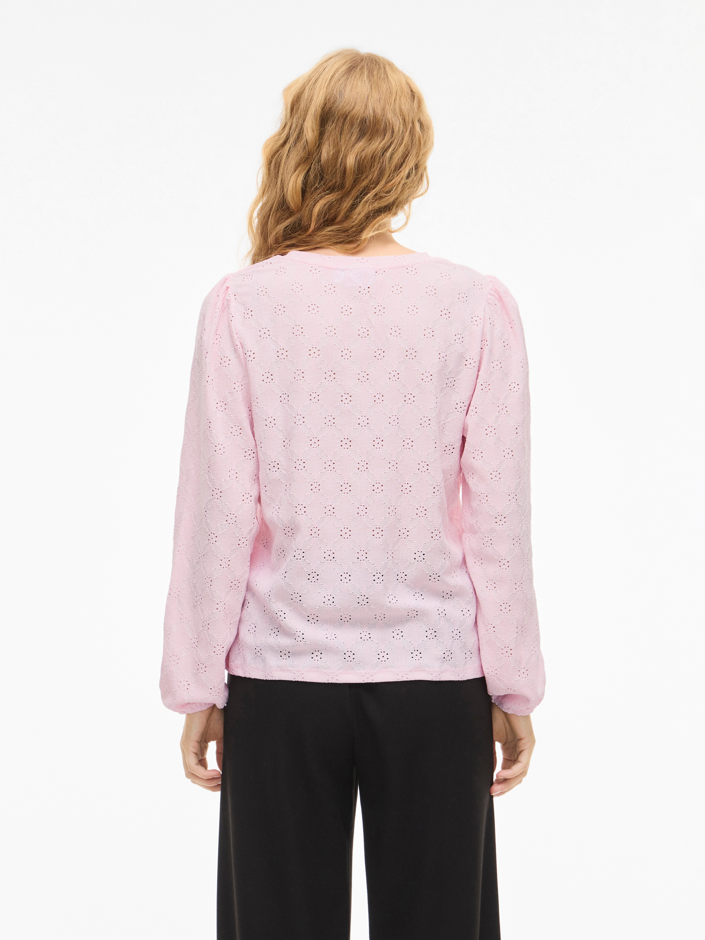 Vila T-shirt à manches longues »VIASTA O-NECK L/S TOP - NOOS«