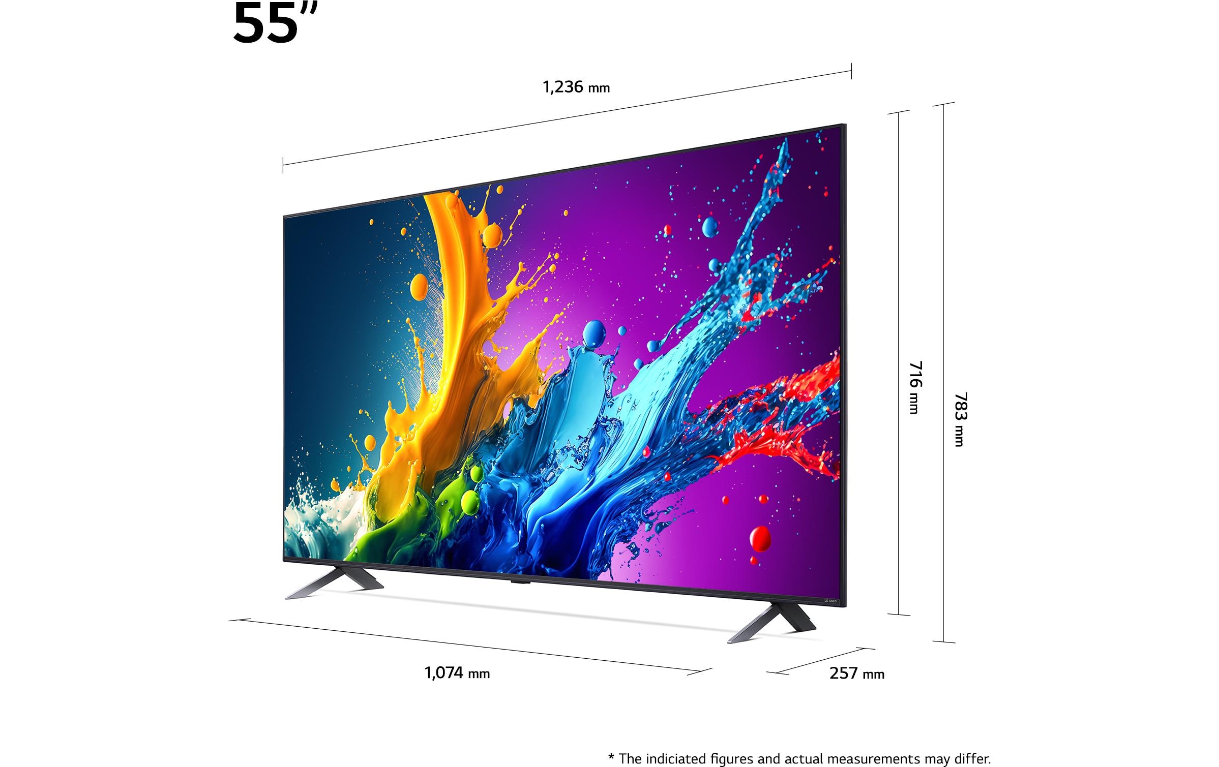 LG LED-Fernseher »55QNED80T6A«, 4K Ultra HD