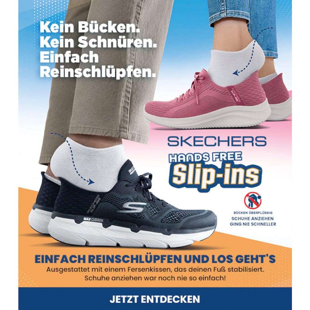 Skechers Slip-On Sneaker »GRATIS SPORT-AWE INSPIRING«, im monochromen Look