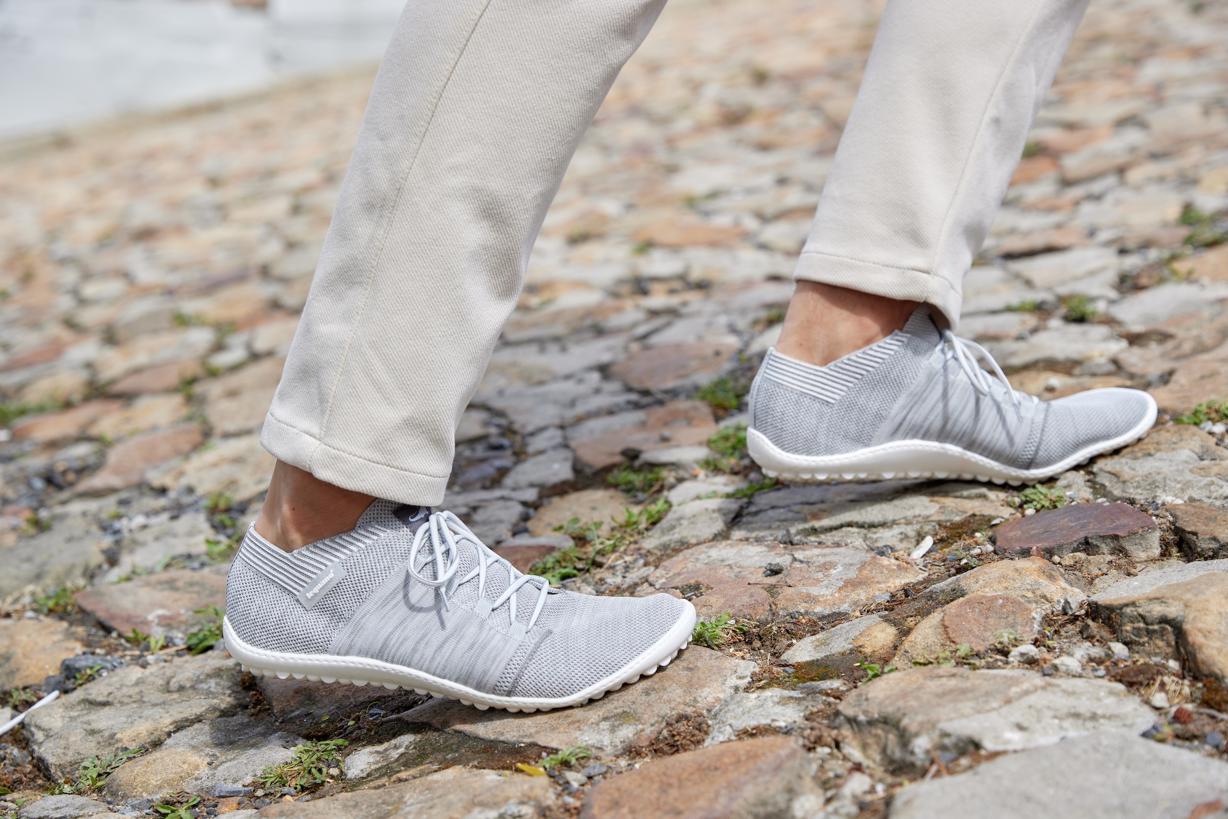 Leguano Barfussschuh »BEAT«  , Freizeitschuh, Halbschuh, Schnürschuh für Maschinenwäsche geeignet