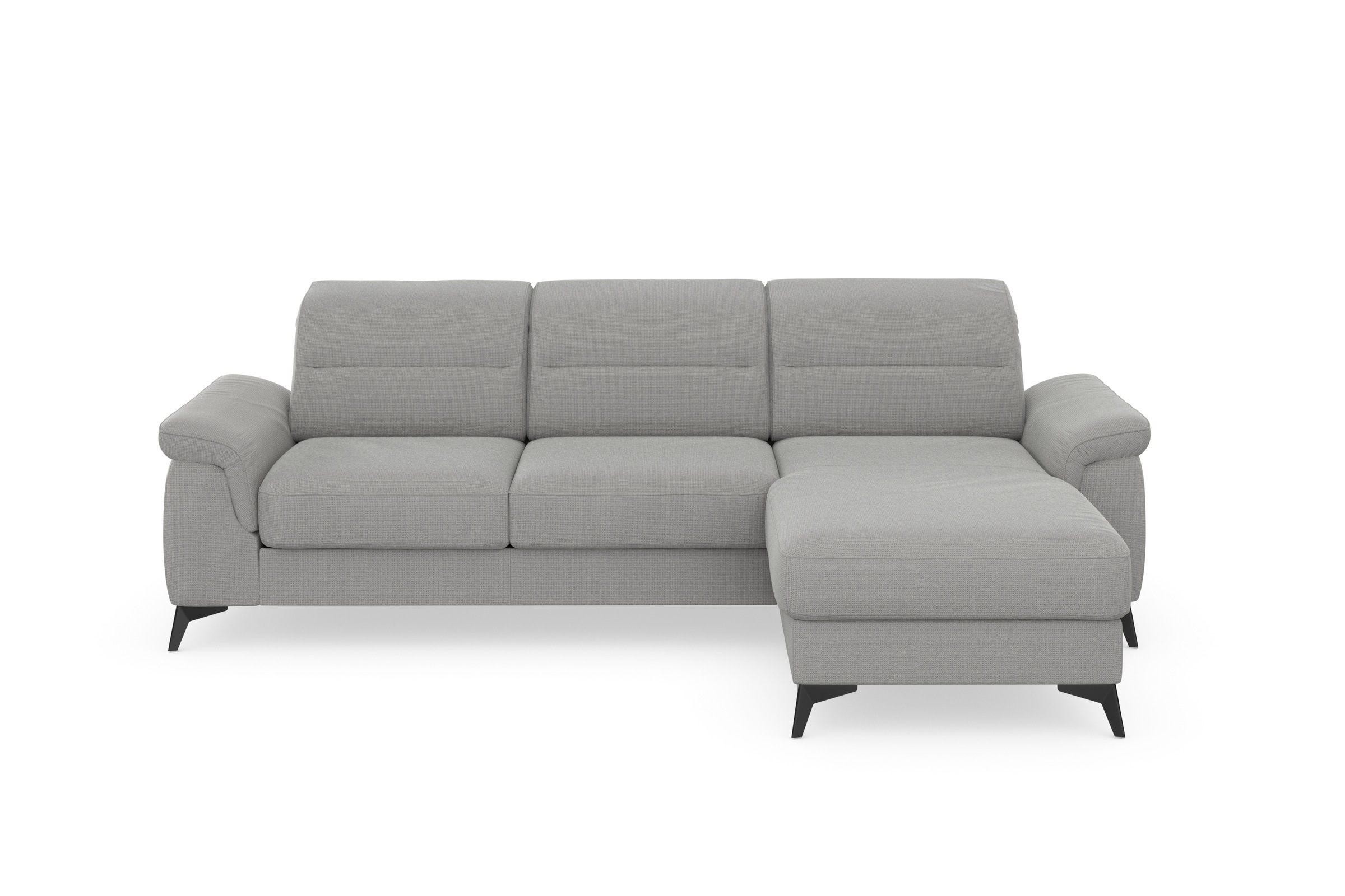 sit&more Ecksofa »Sinatra L-Form«, mit Recamiere, optional mit Kopfteilverstellung und Armteilfunktion