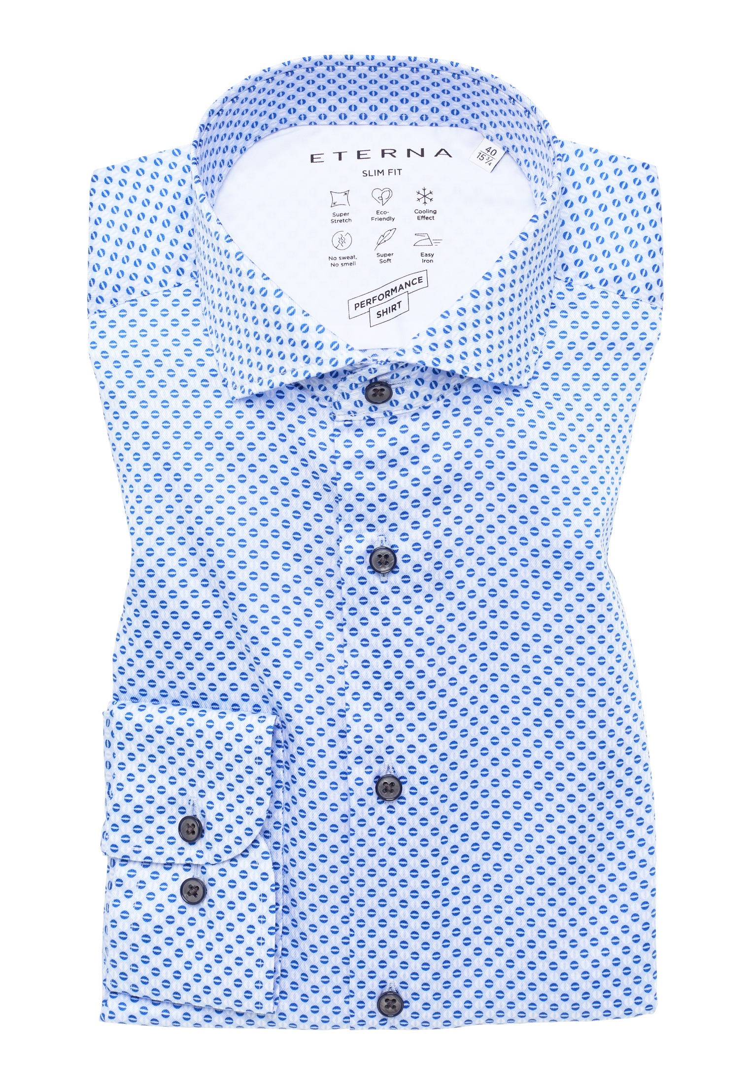 Eterna Chemise à manches longues »SLIM FIT«