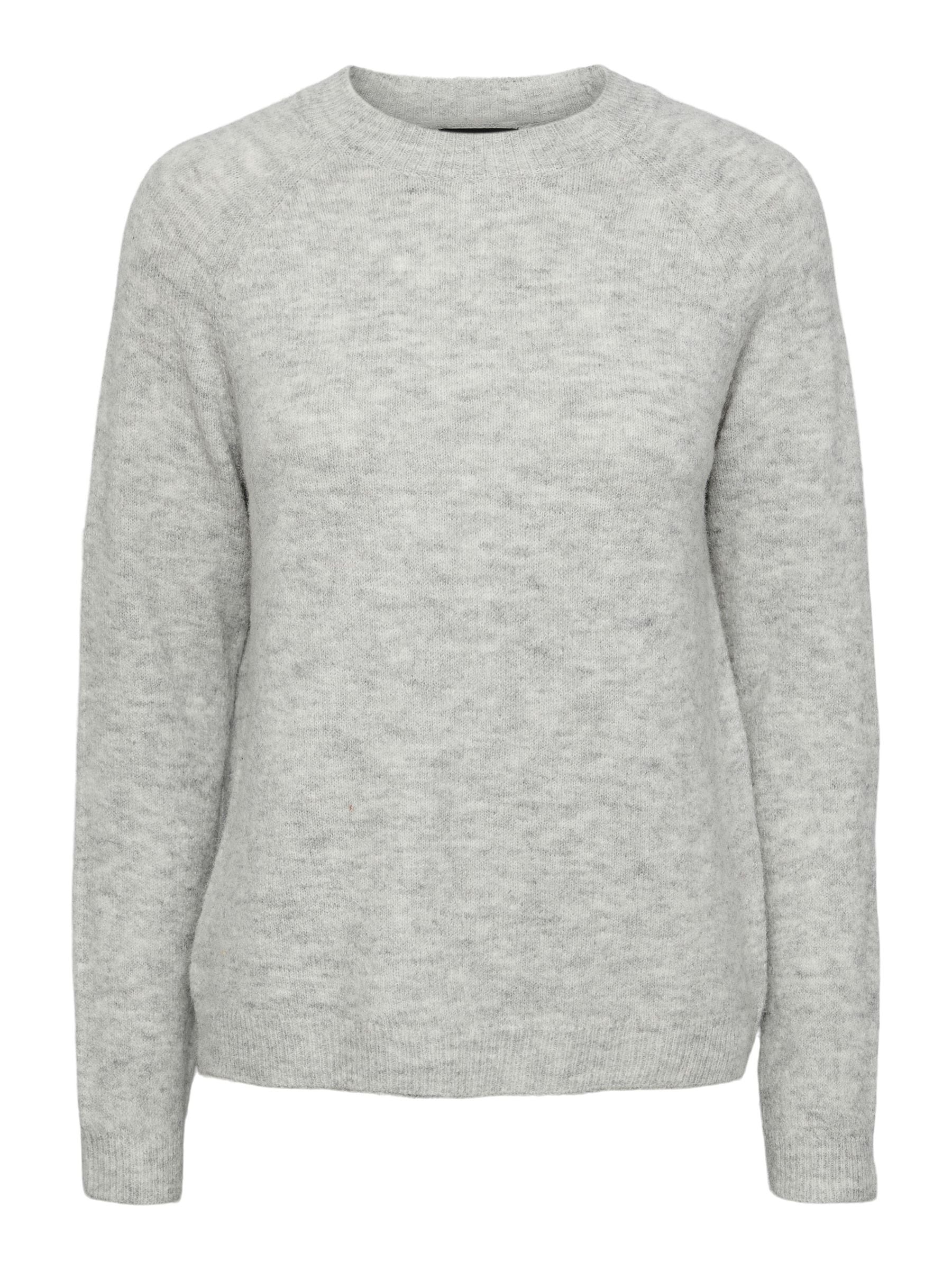 pieces Strickpullover »PCJULIANA LS O-NECK KNIT NOOS BC«