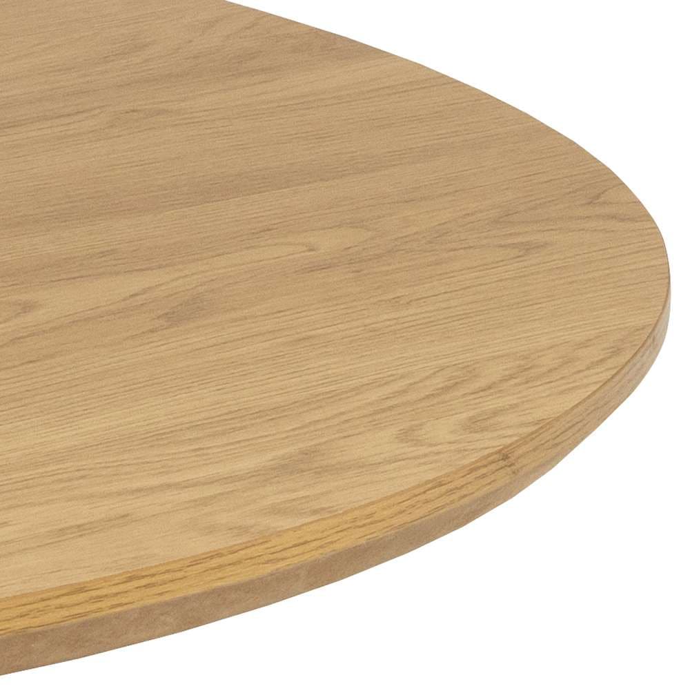 ACTONA GROUP Esstisch »Yale« Tisch, Esstisch, OTTOs Choice,  Esszimmertisch, Wildeichenoptik, Lamellenfuss, braun, rund, Ø: 120 cm