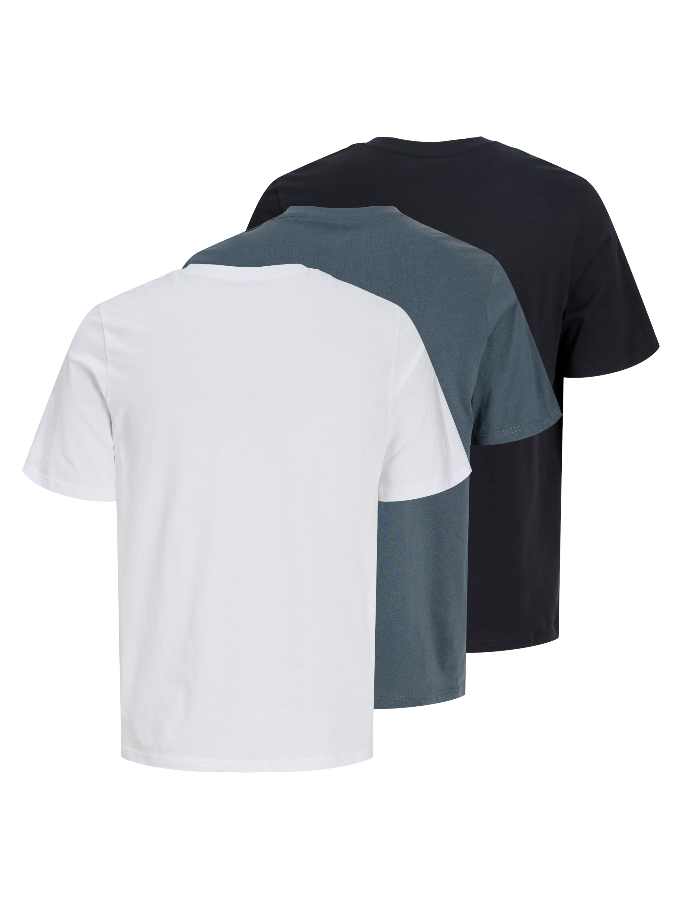 Jack & Jones T-shirt »JJMUNK TEE SS CREW NECK 3PK MP« Paquet, 3 aus Baumwolle, normale Passform, mit Rundhalsausschnitt