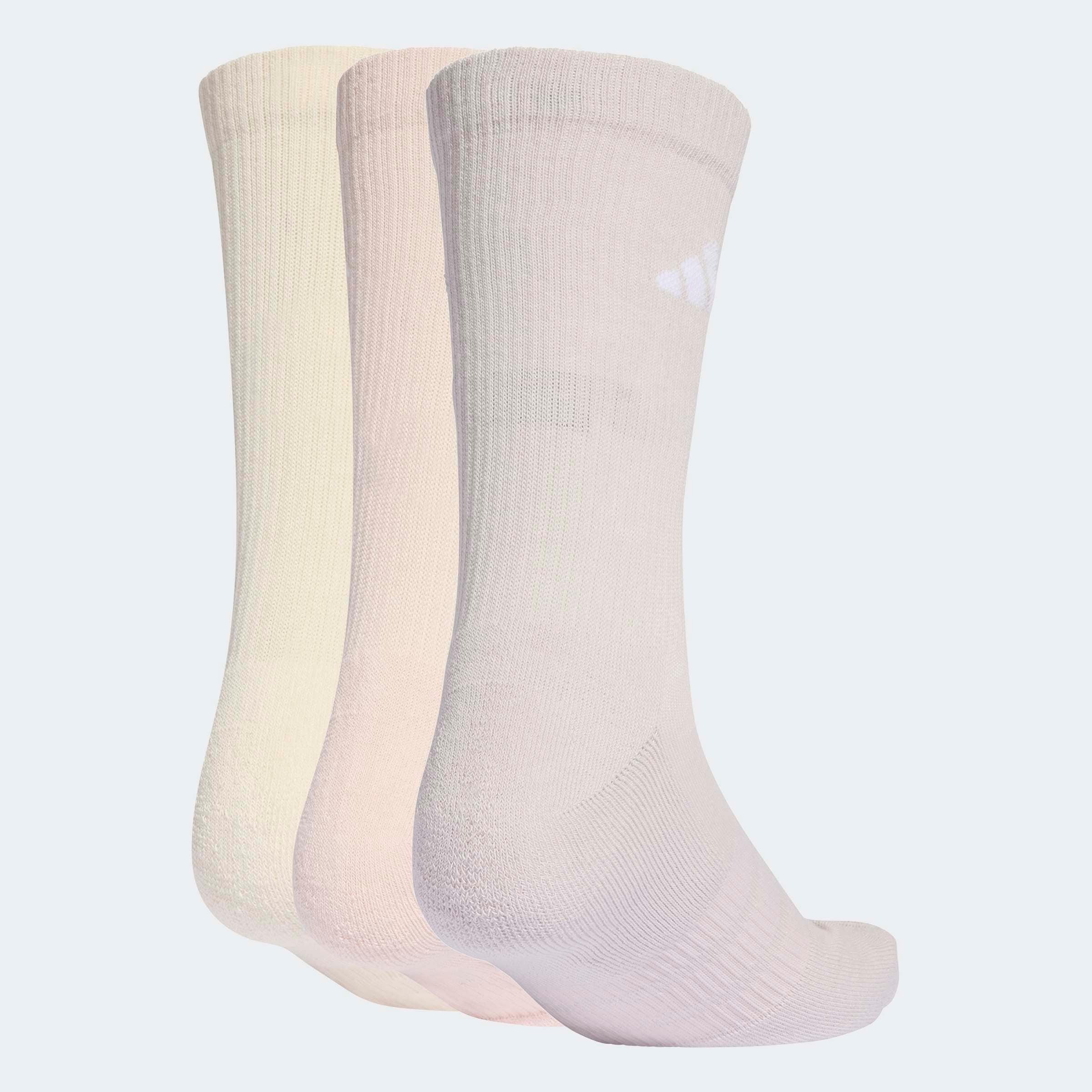 adidas Performance Funktionssocken »DÄMPFENDE SPORTSWEAR CREW 3ER-PACK« 3 Paar tlg. für sportive Aktivitäten und Fitness, 3er-Pack