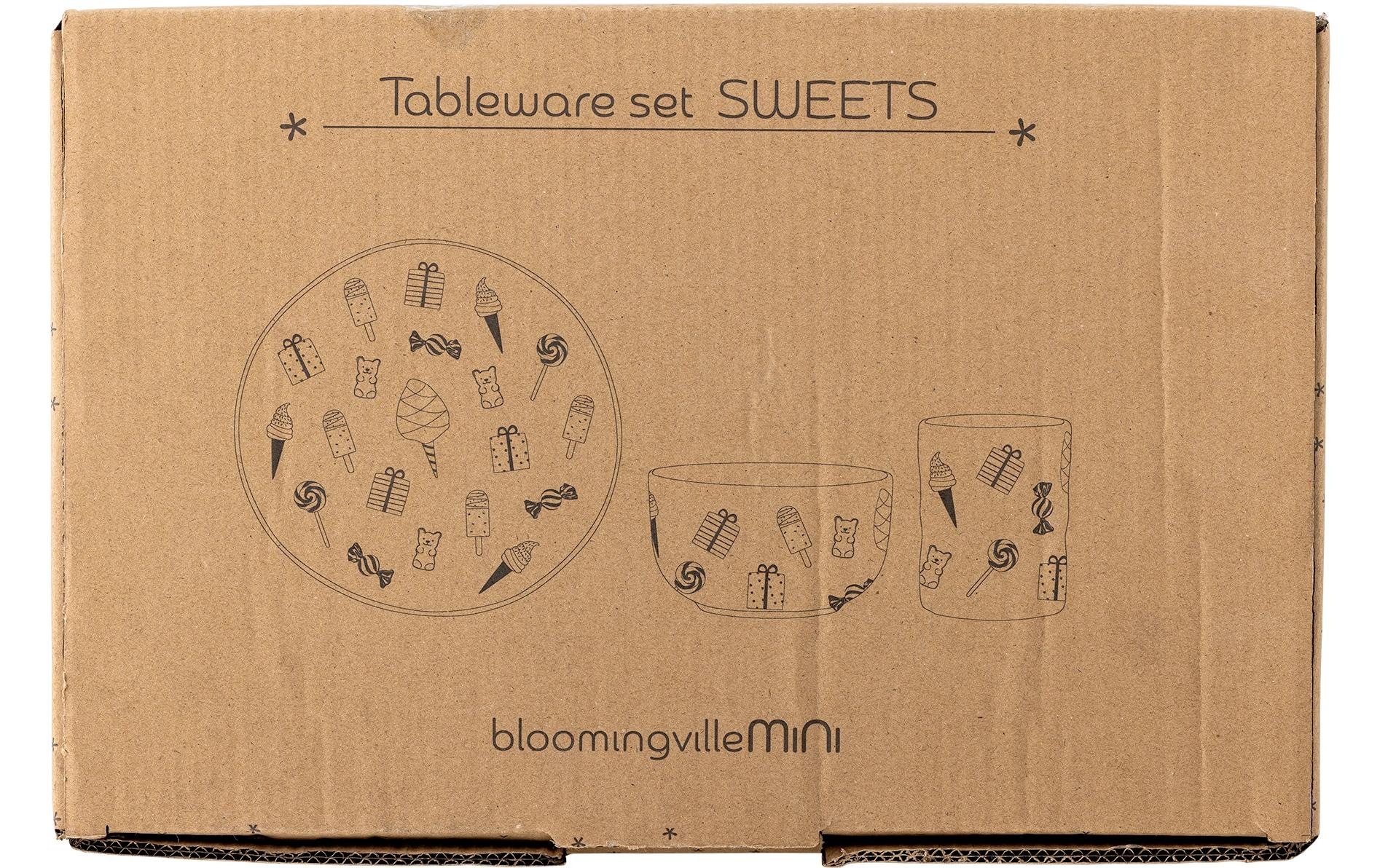 Bloomingville Kindergeschirr-Set »Sweets«