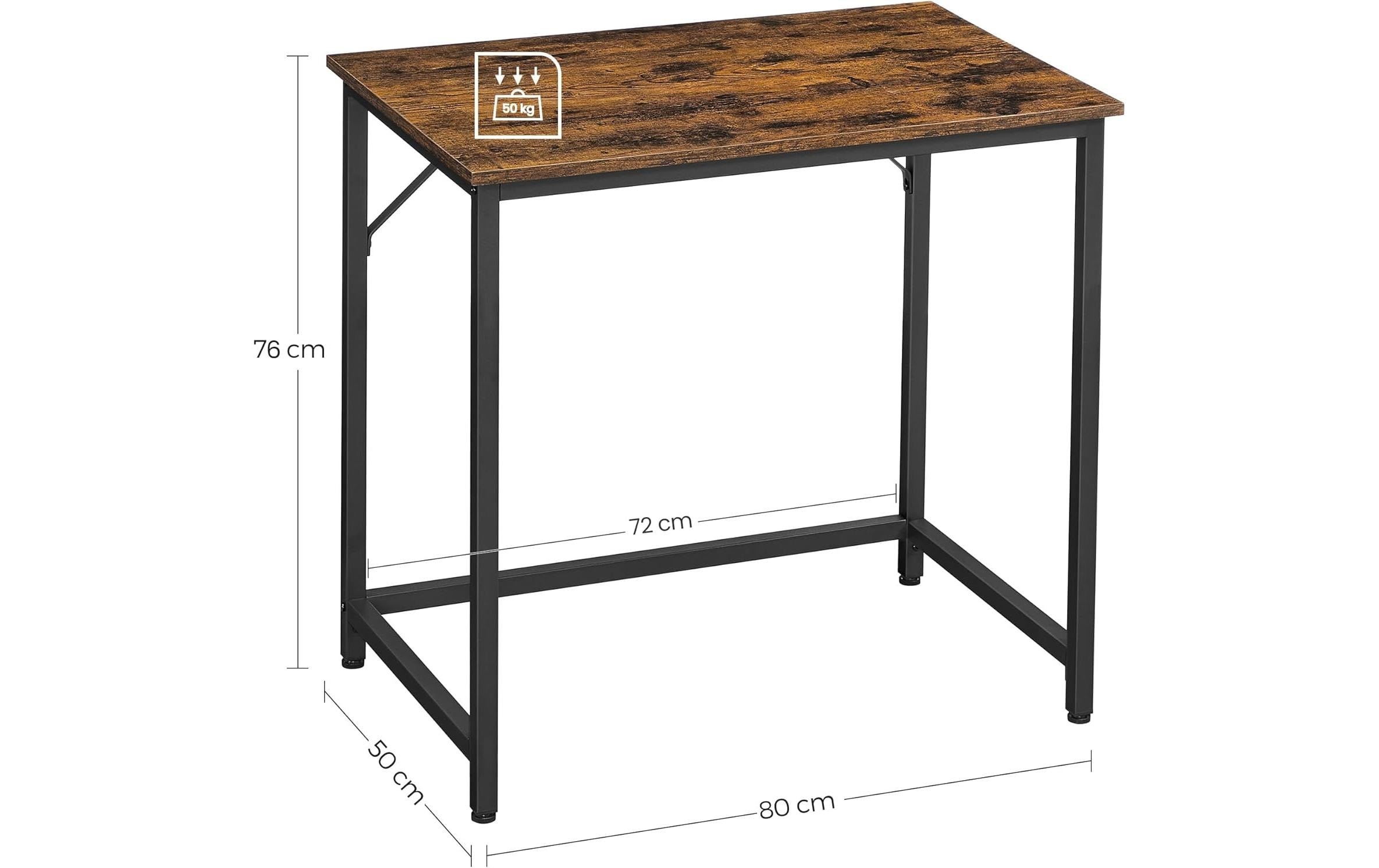 VASAGLE Bureau »80 x 50 x 76 cm«
