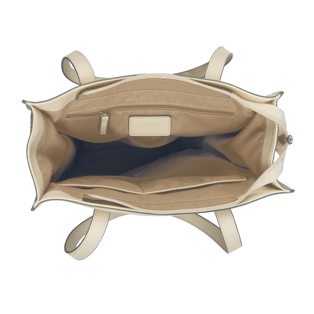 Gabor Shopper »Elfie Luxe« Damen Handtasche mit Leopardenoptik mit Pouch-Anhänger
