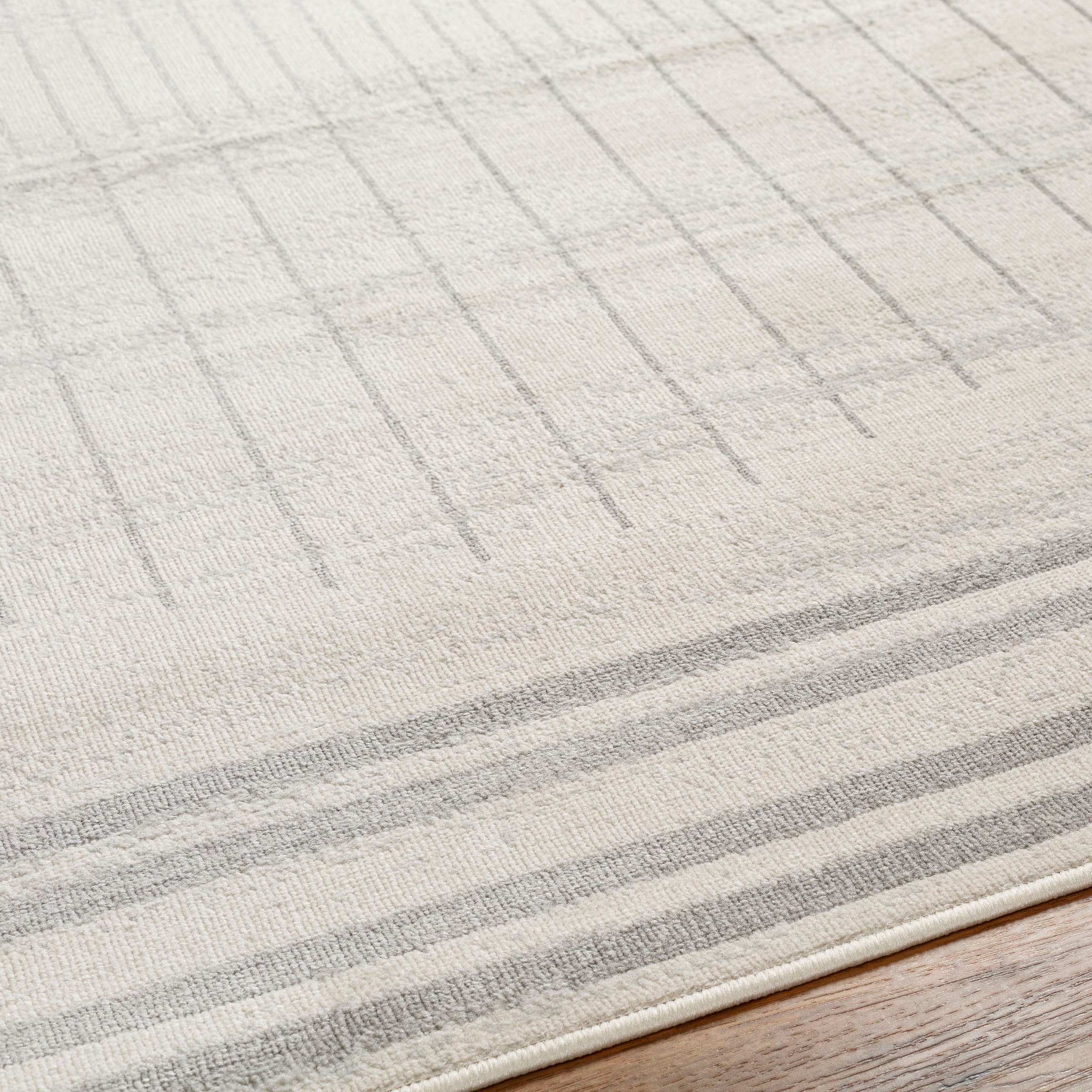 Livabliss Teppich »SANTIAGO«, rechteckig, 10 mm Höhe, Skandinavischer Teppich, Kurzflor Boho-Wohnzimmerteppich, Läufer