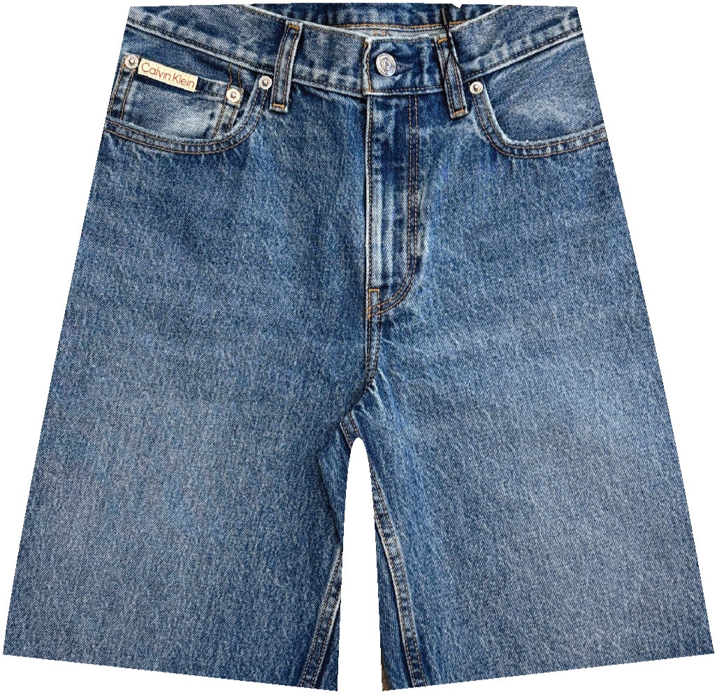 Calvin Klein Jeans Shorts »HI RISE A-LINE SHORT BLUE CAROLI«