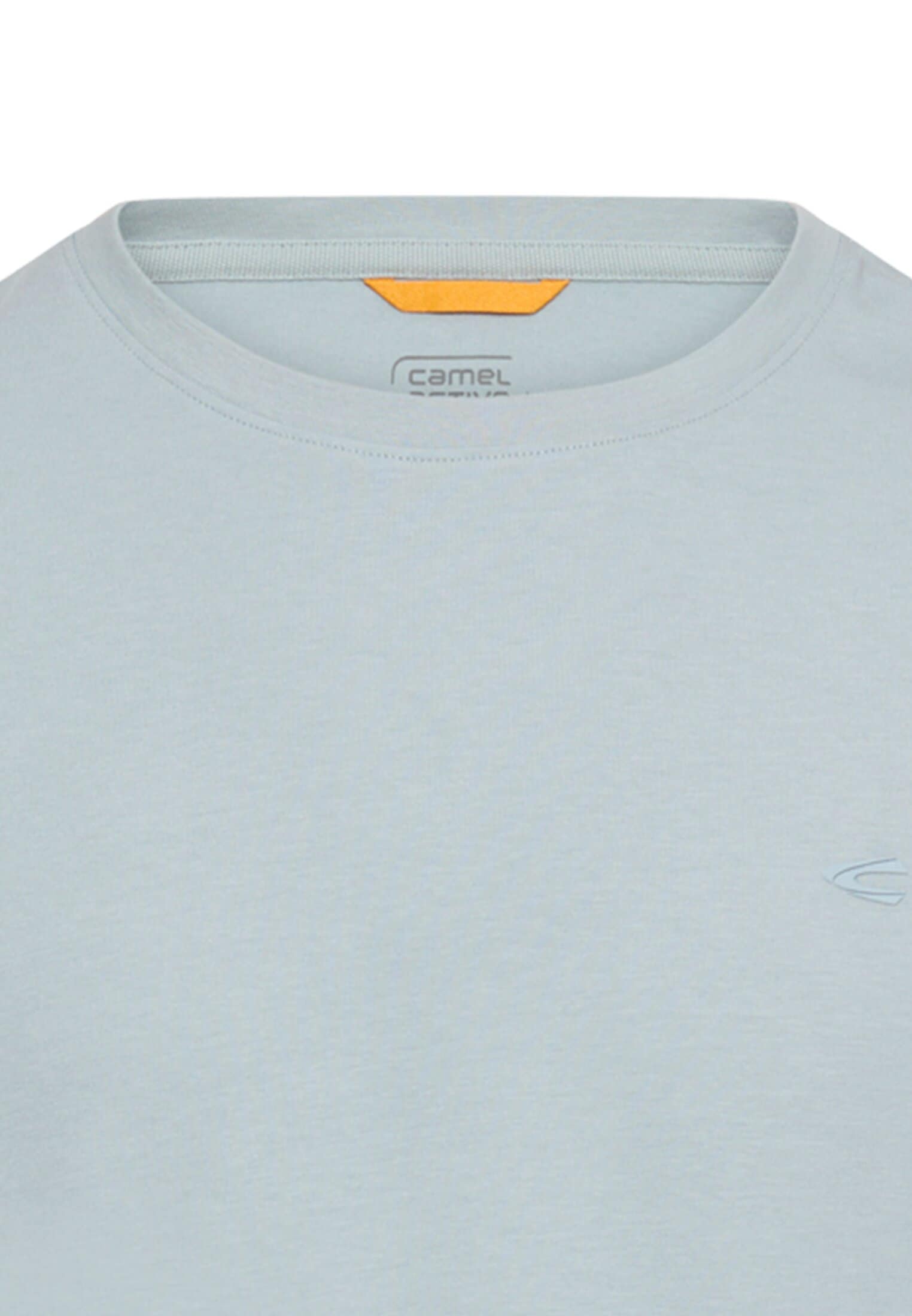 camel active T-shirt mit Rundhals und Stretch