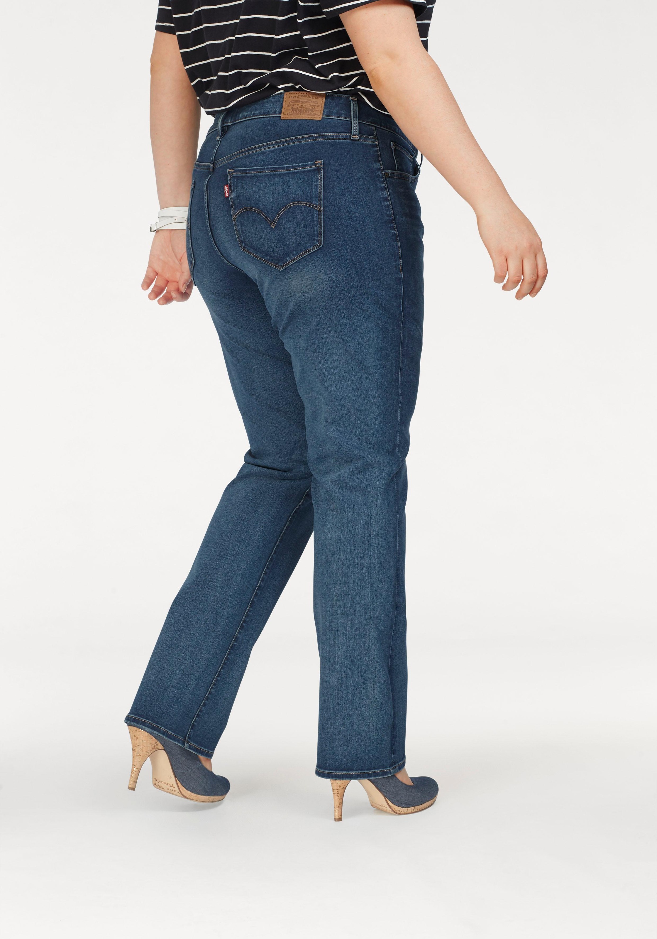 Levi's® Plus Straight-Jeans »314«, High Waist mit Shaping Effekt