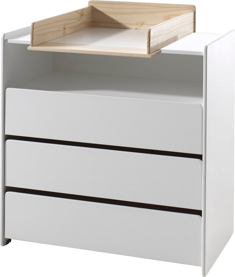 Vipack Wickelkommode »Kiddy« Wickelaufsatz, ohne Wickelauflage, viel Stauraum 90 cm