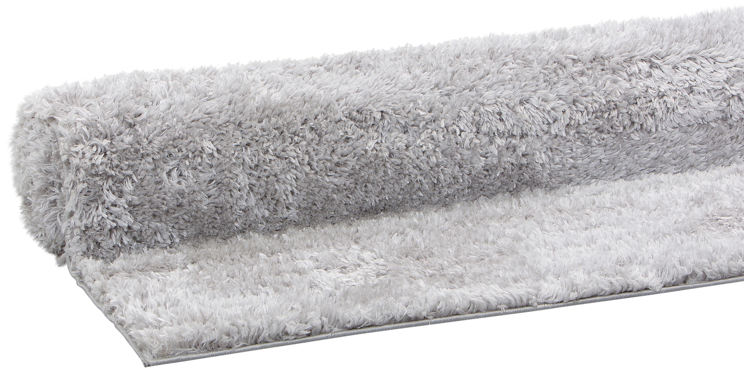 my home Hochflor-Teppich »Boldo« rechteckig 50 mm Höhe besonders weich durch Microfaser, Shaggy, Wohnzimmer, Schlafzimmer