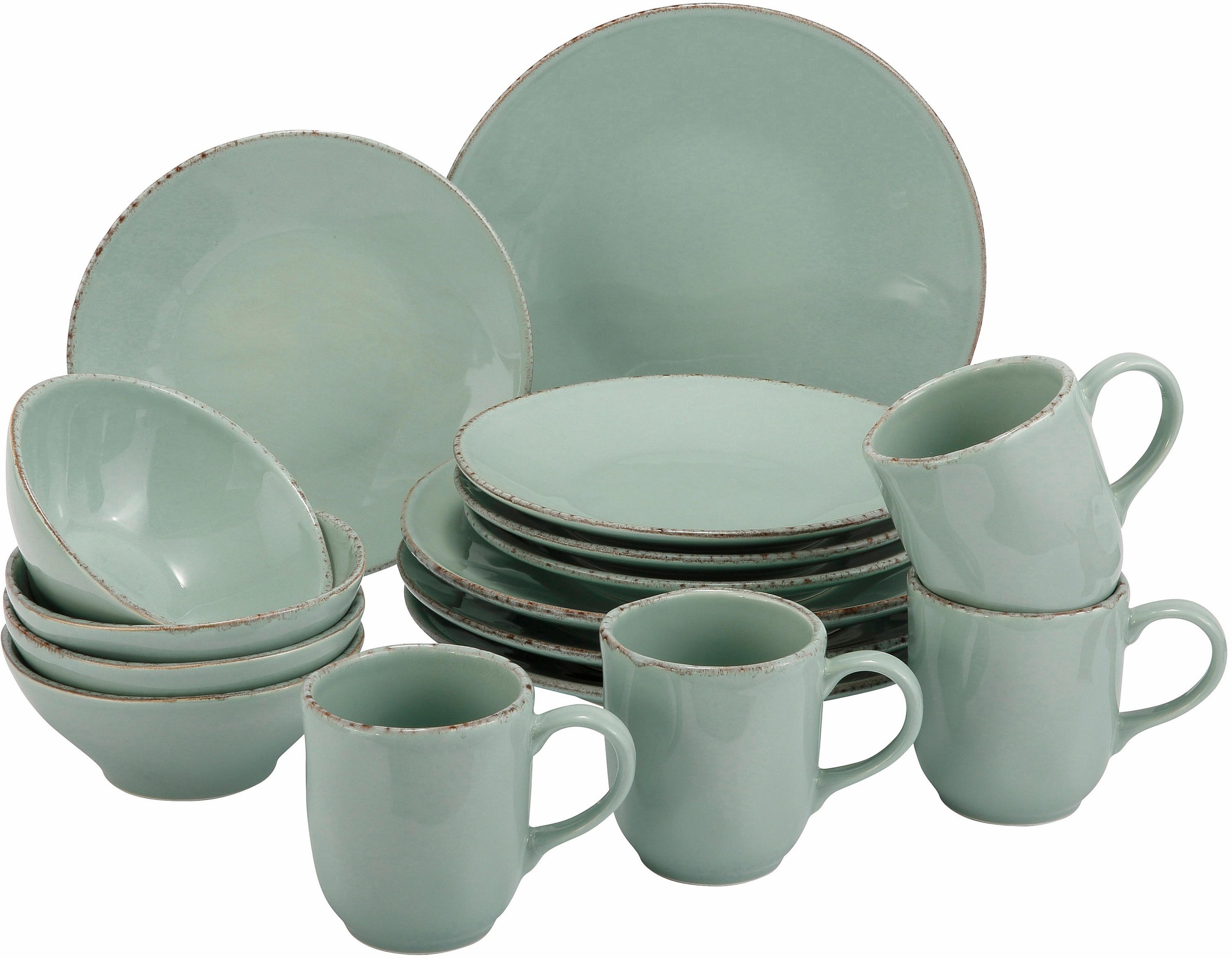 Image of Guido Maria Kretschmer Home&Living Kombiservice »Naturals«, (Set, 16 tlg.), spülmaschinengeeignet bei Ackermann Versand Schweiz