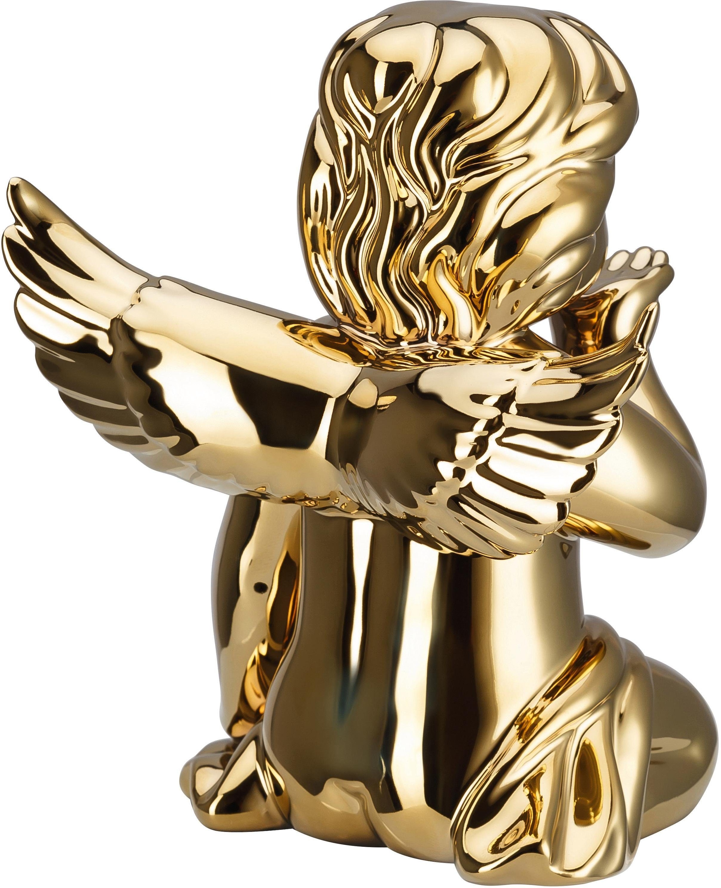 Handkuss«, Biskuitporzellan, kaufen »Engel Engelfigur goldfarben bequem Rosenthal