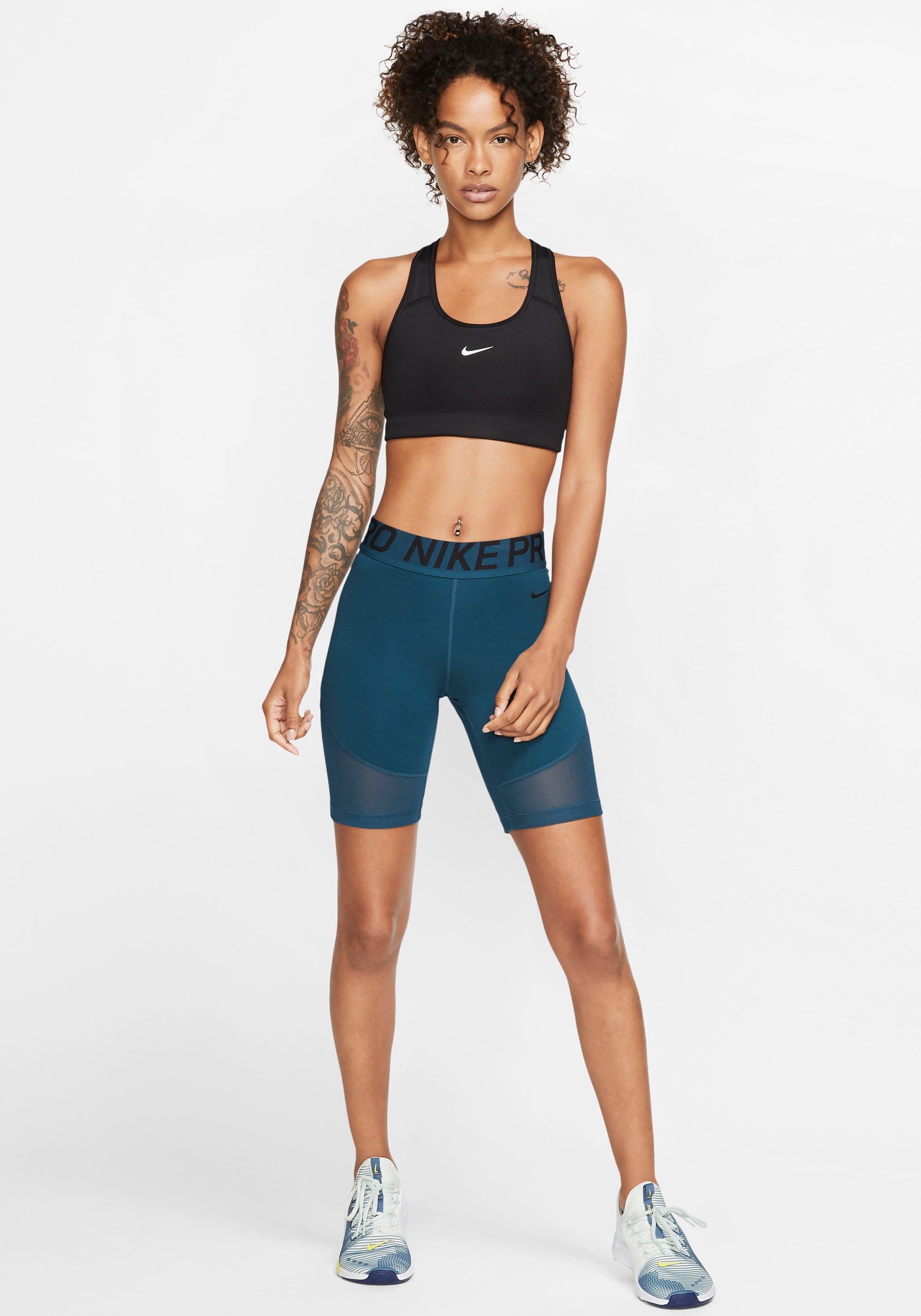 Nike Sport-BH »Dri-FIT Swoosh Women's Medium-Support 1-Piece Pad Sports Bra«