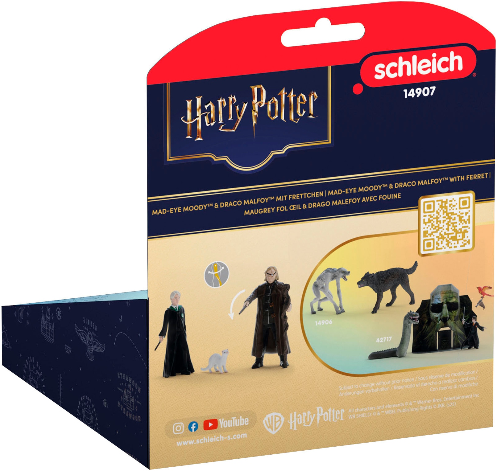 Schleich® Spielfigur »HARRY POTTER™, Mad-Eye MoodyTM & Draco MalfoyTM (14907)« WIZARDING WORLD
