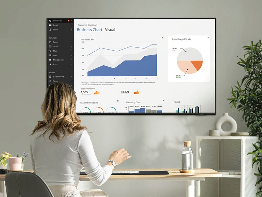 Samsung LED-Fernseher »GU55DU7179U«, 4K Ultra HD, Smart-TV, Crystal UHD, Q-Symphony, Dolby Surround Sound, Triple Tuner, Smart-Hub