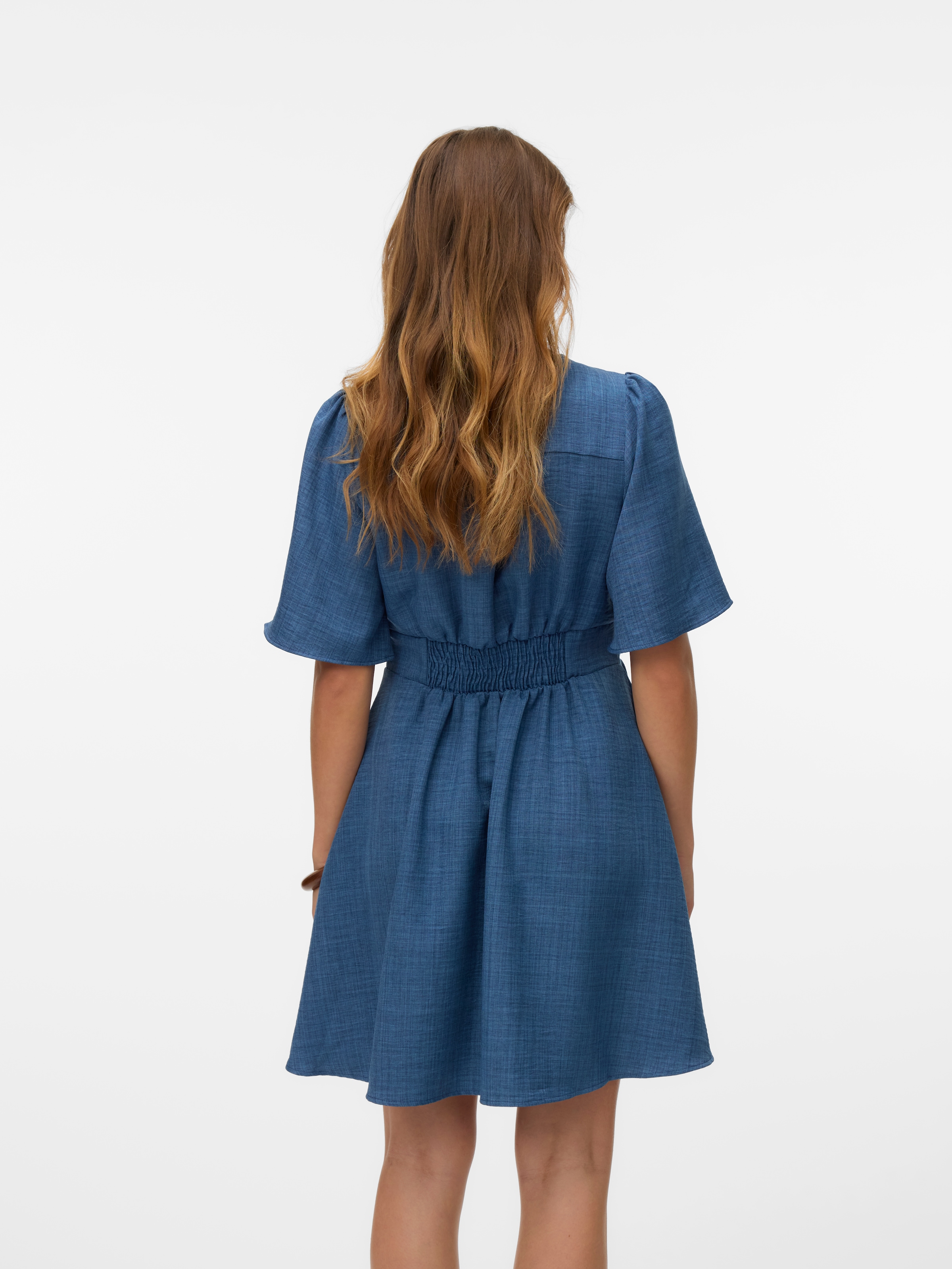 Vero Moda Minikleid »VMMELANEY 2/4 SHORT DRESS WVN NOOS«