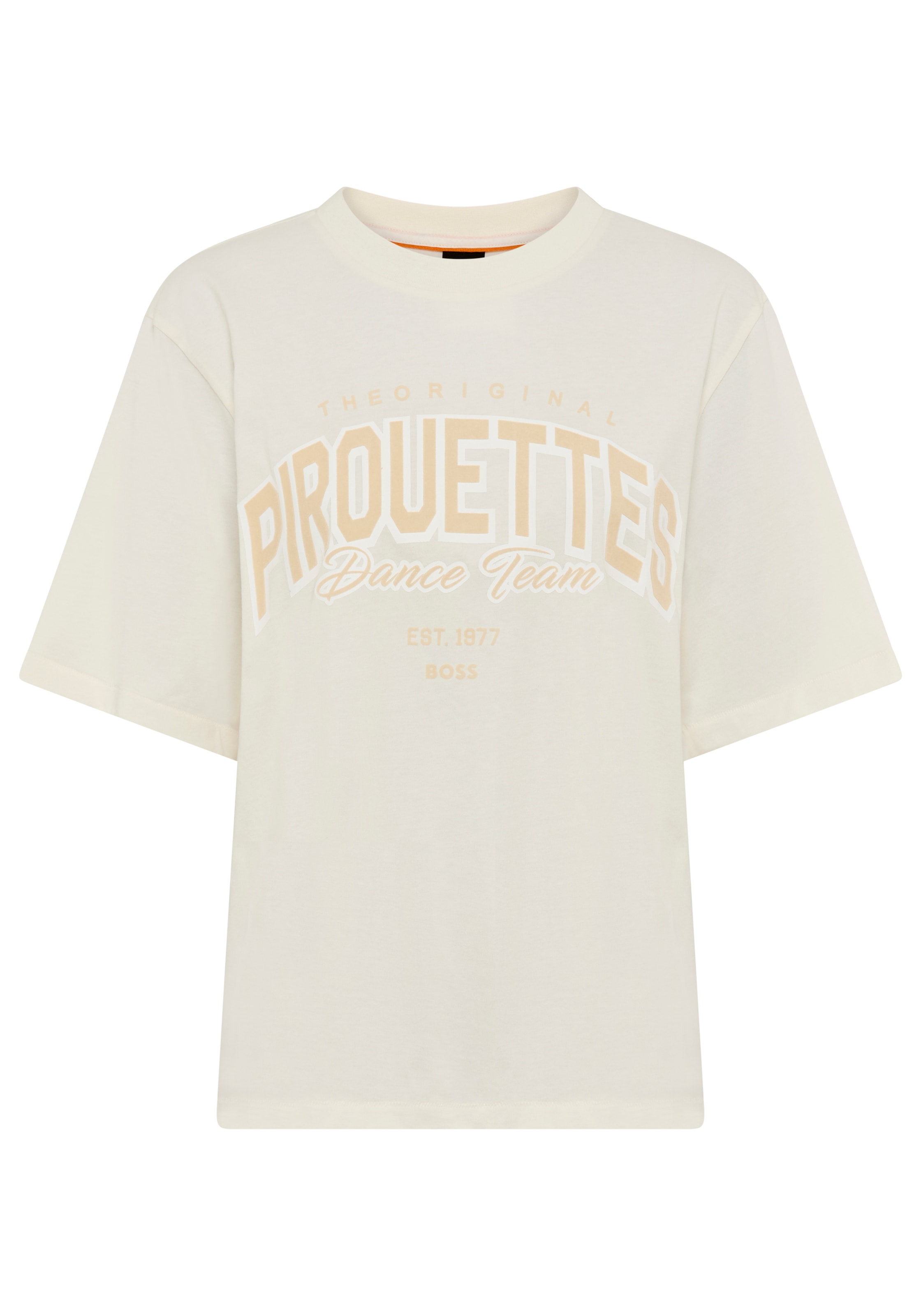 BOSS ORANGE T-shirt »Eregular Premium Damenmode« im Relaxed Fit