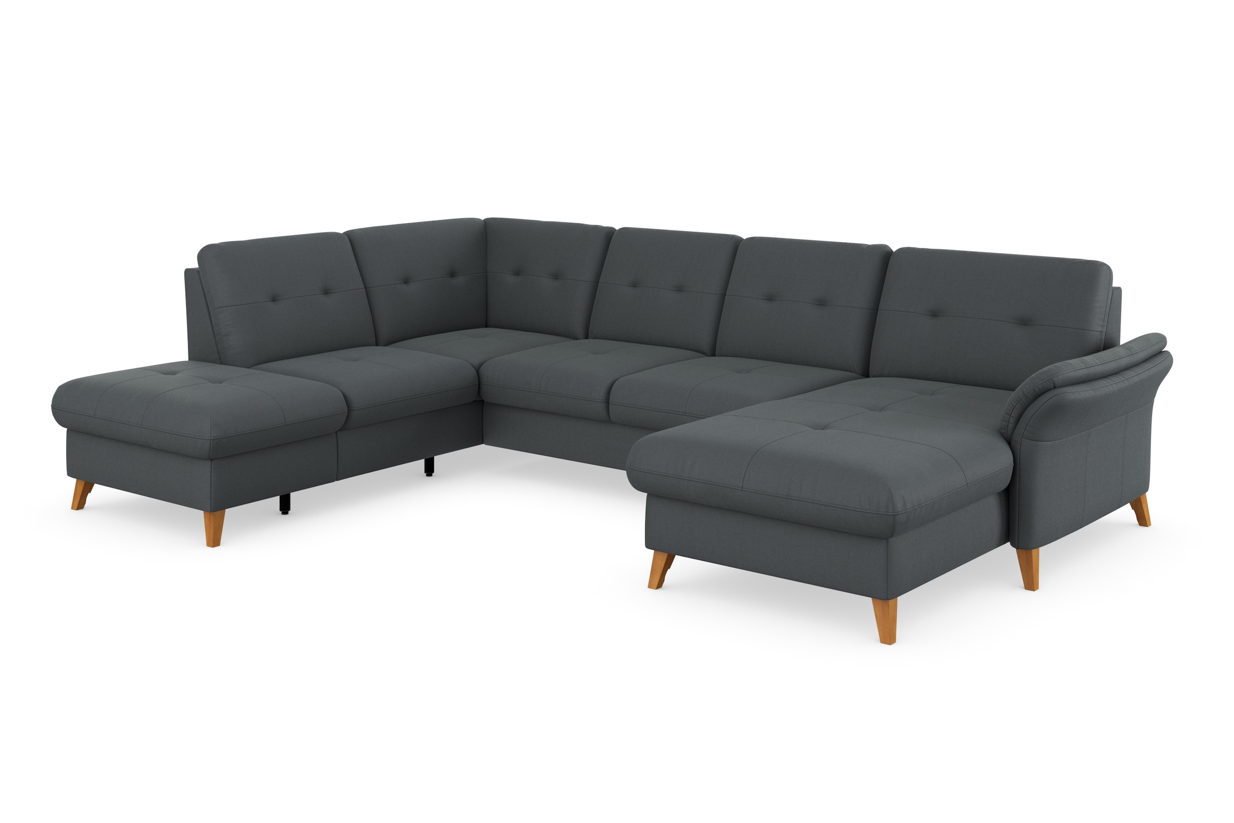 sit&more Wohnlandschaft »Göteborg« inkl. Sitztiefenverstellung, wahlweise mit Bettfunktion & Bettkasten