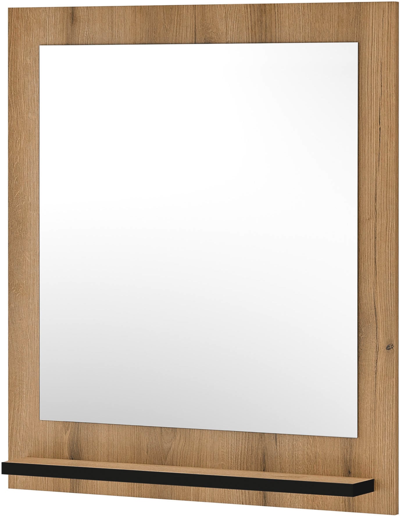 Home affaire Miroir de vestiaire »Cantara, Spiegel in zwei Farben, modernes, zeitloses Design« universell einsetzbar, mit Ablagefläche, eckig, 79 cm breit