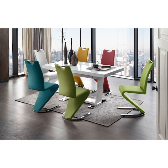 MCA furniture Freischwinger »Amado«, (Set), 2 St., Kunstleder, 2er-, 4er-,  6er-Set, Stuhl belastbar bis 120 Kg bequem kaufen