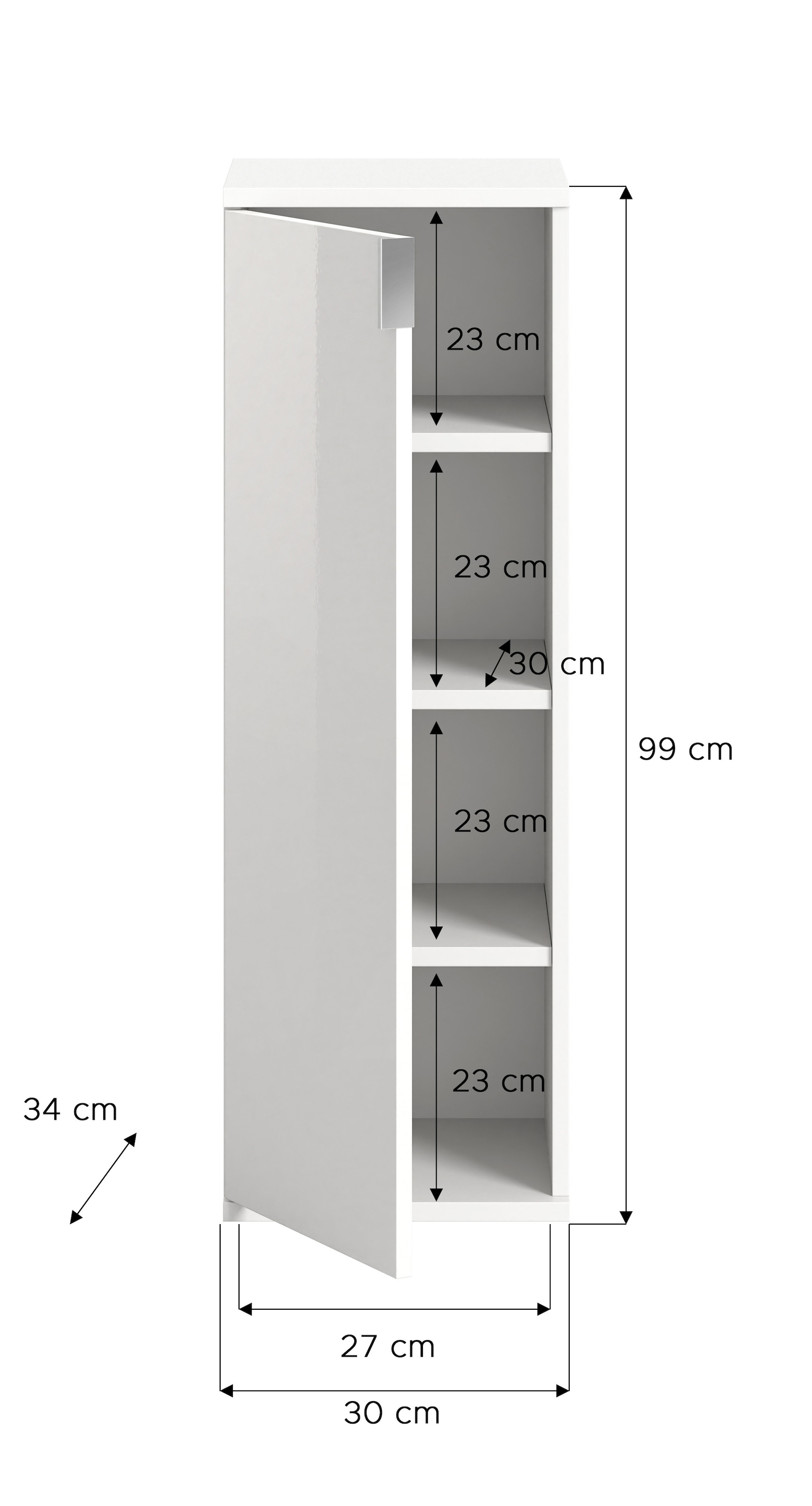 INOSIGN Kommode »Garderobenkommode«, Flurkommode, System, Garderobe, Diele, Flur