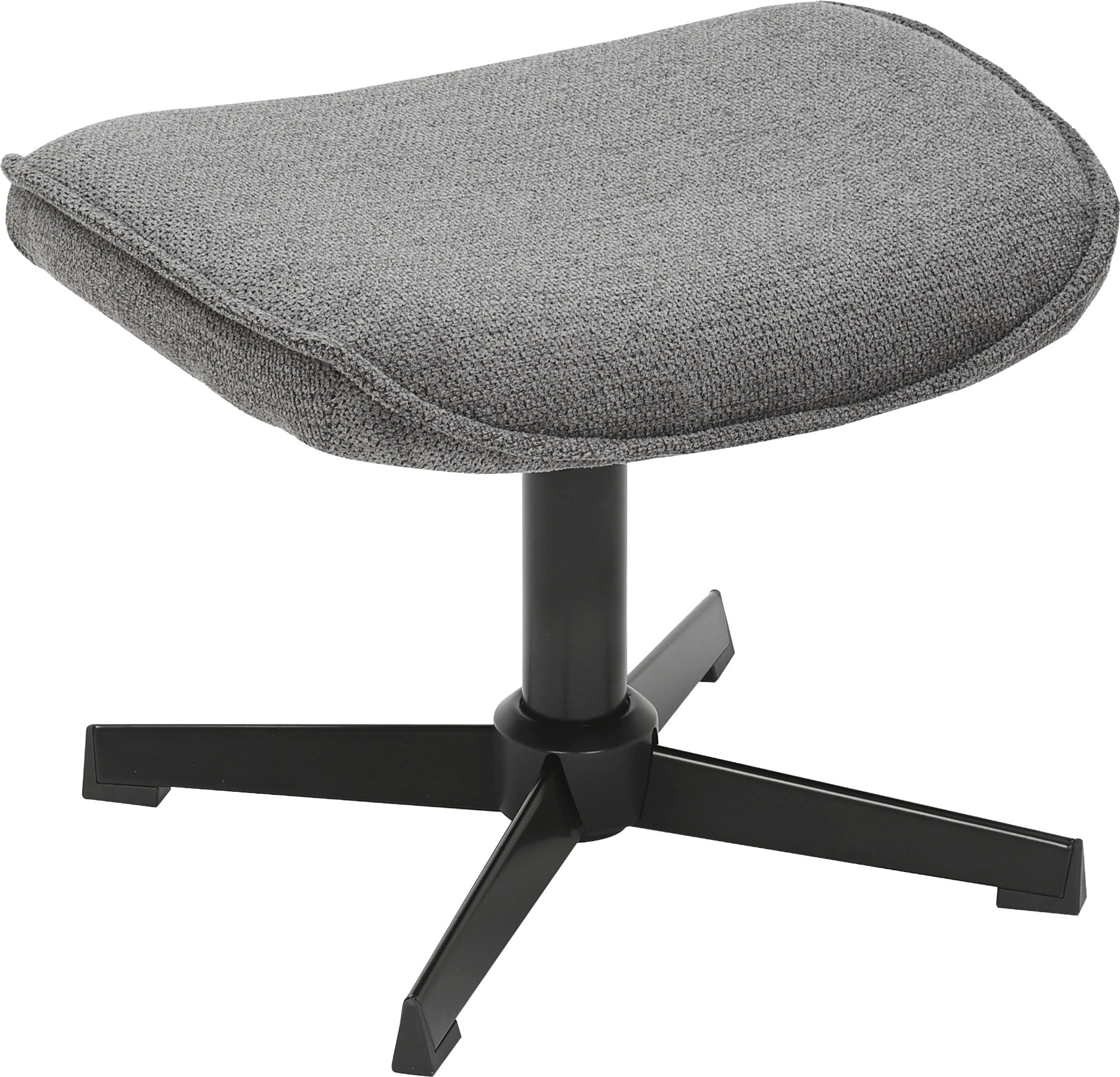 GOODproduct Sessel »YOLLI Relaxsessel, TV-Sessel mit Hocker« 360° Grad drehbar, Struktur-Bezug