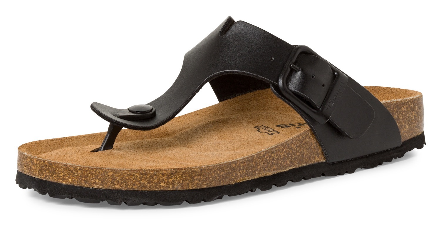 Image of Tamaris Zehentrenner "CORRA" Sommerschuh, Schlupfschuh mit angenehmen Zehensteg