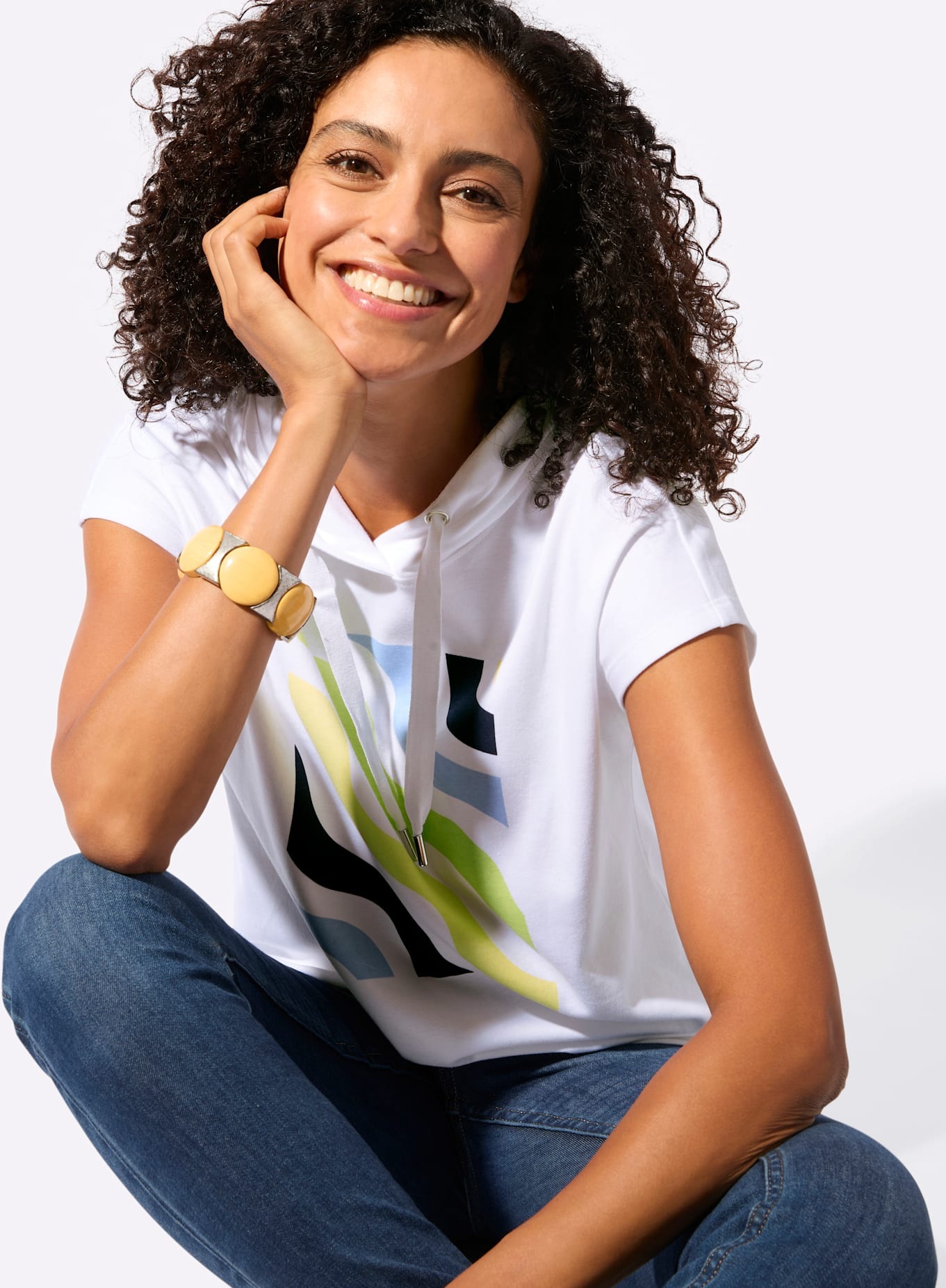 Casual Looks T-shirt à capuche »Kapuzen-Shirt« 1 pièces