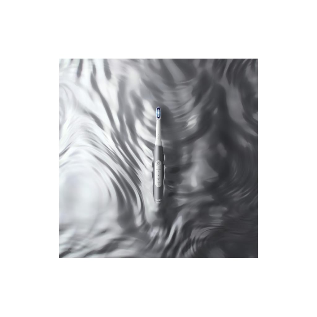 Oral-B Schallzahnbürste »Pulsonic Slim 1000 Silberfarben«