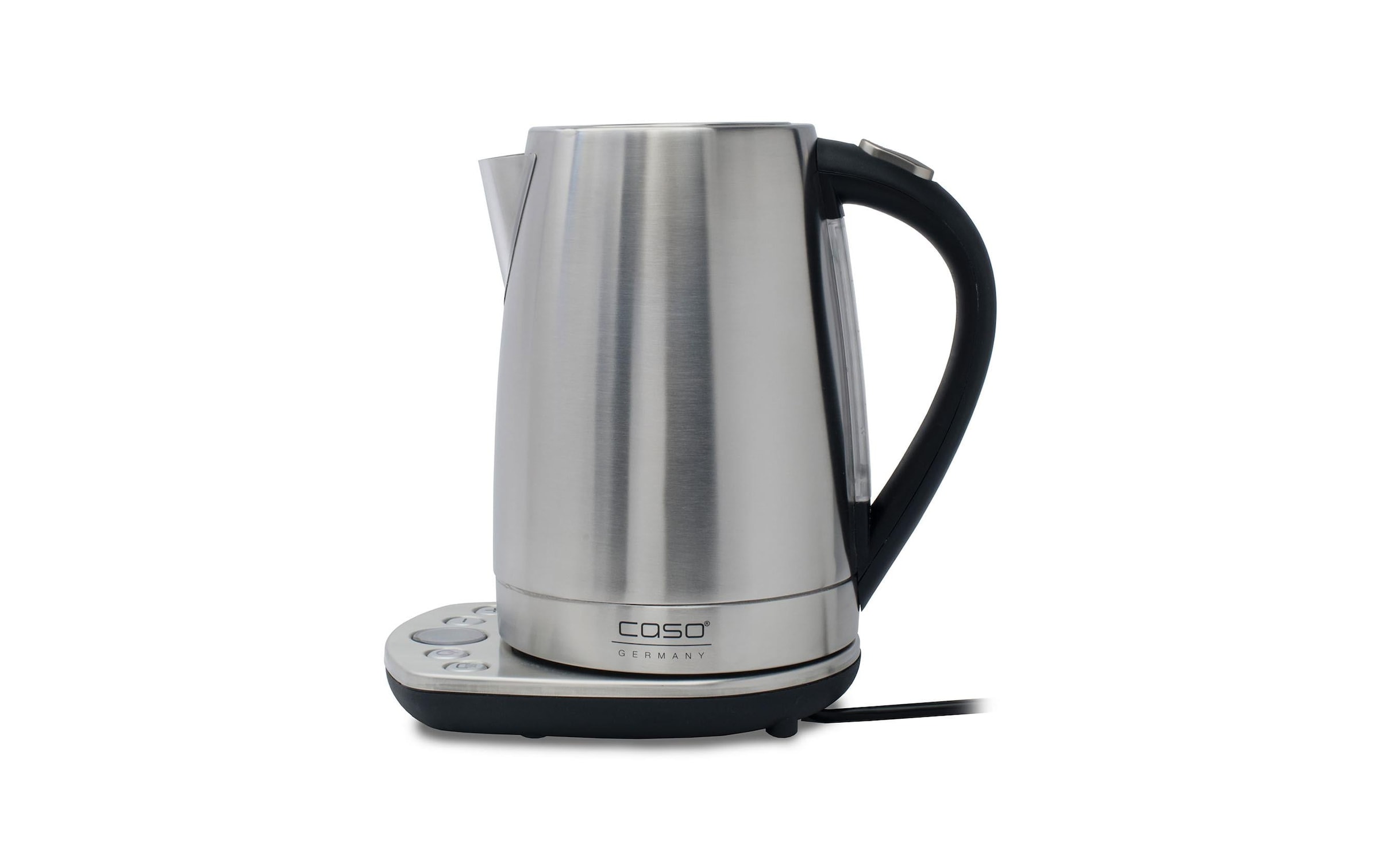 Caso Chauffe-eau »Wasserkocher WK 2200 Edelstahl 1.7 l 2000 W Schwarz/Silber«