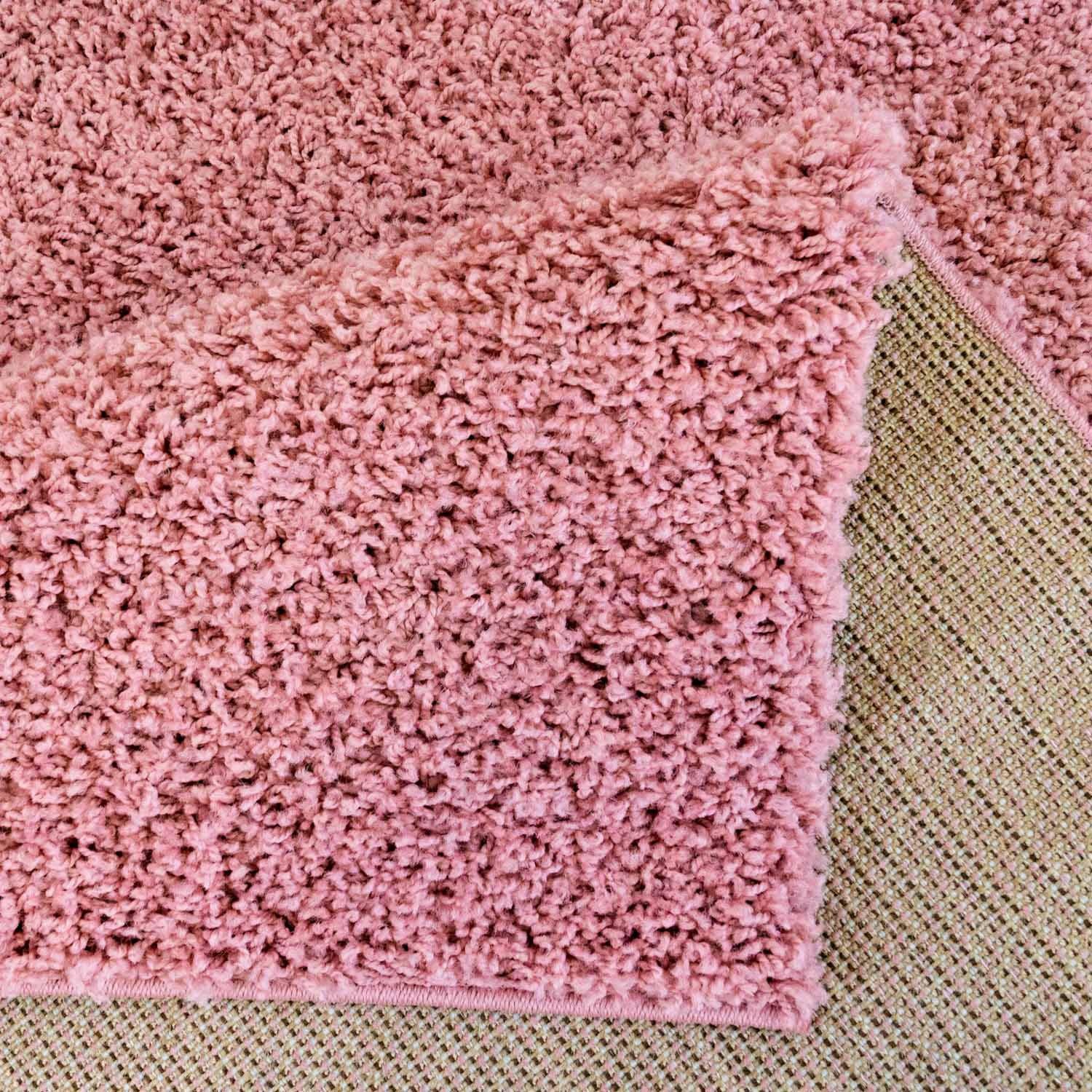 Carpet City Hochflor-Teppich »Pastell Shaggy300«, rechteckig, Shaggy Hochflor Teppich, Uni Farben, Weich