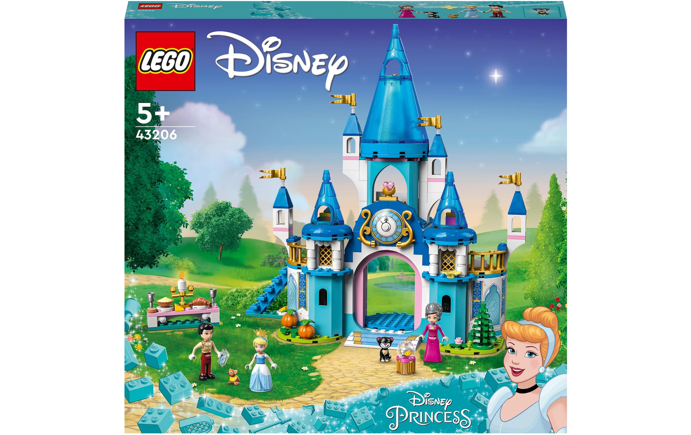 Spielbausteine »Princess Cinderellas S«, (365 St.)