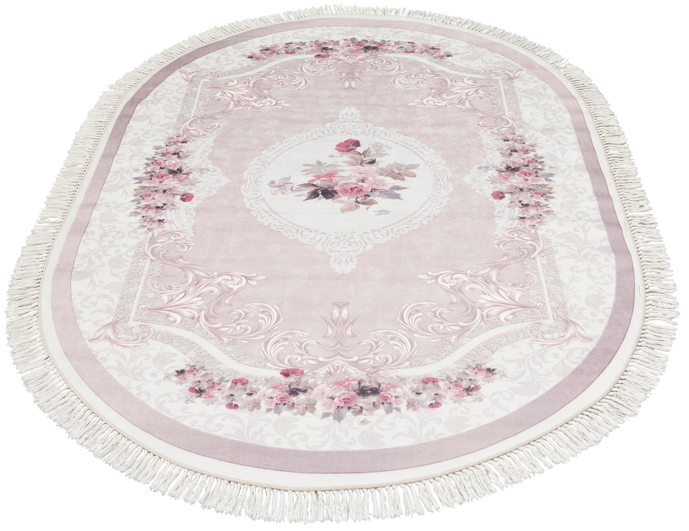 Image of merinos Teppich »Sunshine 1055«, oval, 3 mm Höhe, Besonders weich durch Microfaser, Wohnzimmer bei Ackermann Versand Schweiz