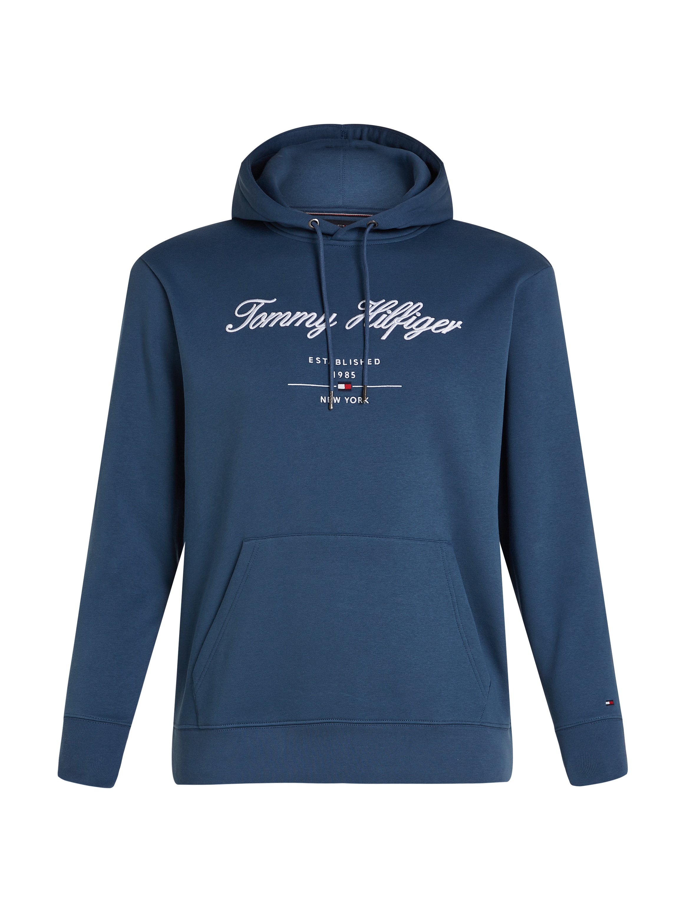 Tommy Hilfiger Big & Tall Sweatshirt »BT-SCRIPT LOGO HOODY-B«, in Grossen Grössen, Logostickerei