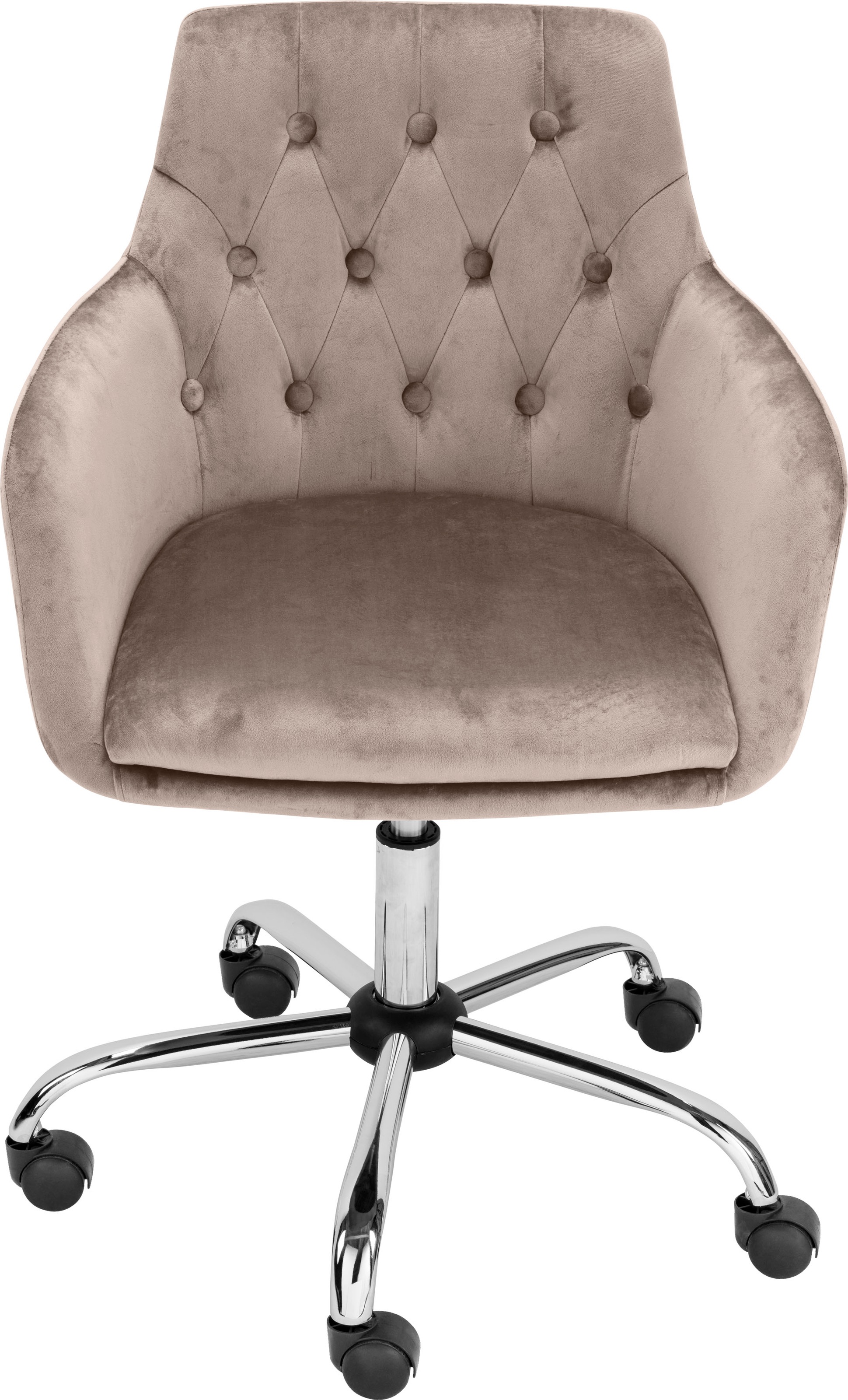 Image of GOODproduct Bürostuhl "Perry1" () eleganter Samtstuhl, gepolstert