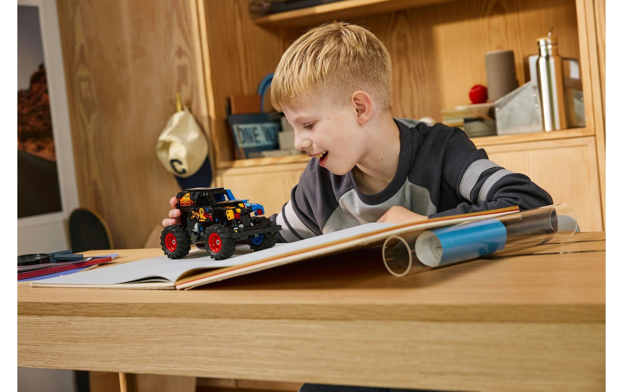   Pions de construction »Technic Monster Jam Grave Digger Feuer und Eis 42219« Kategorie: Fahrzeug